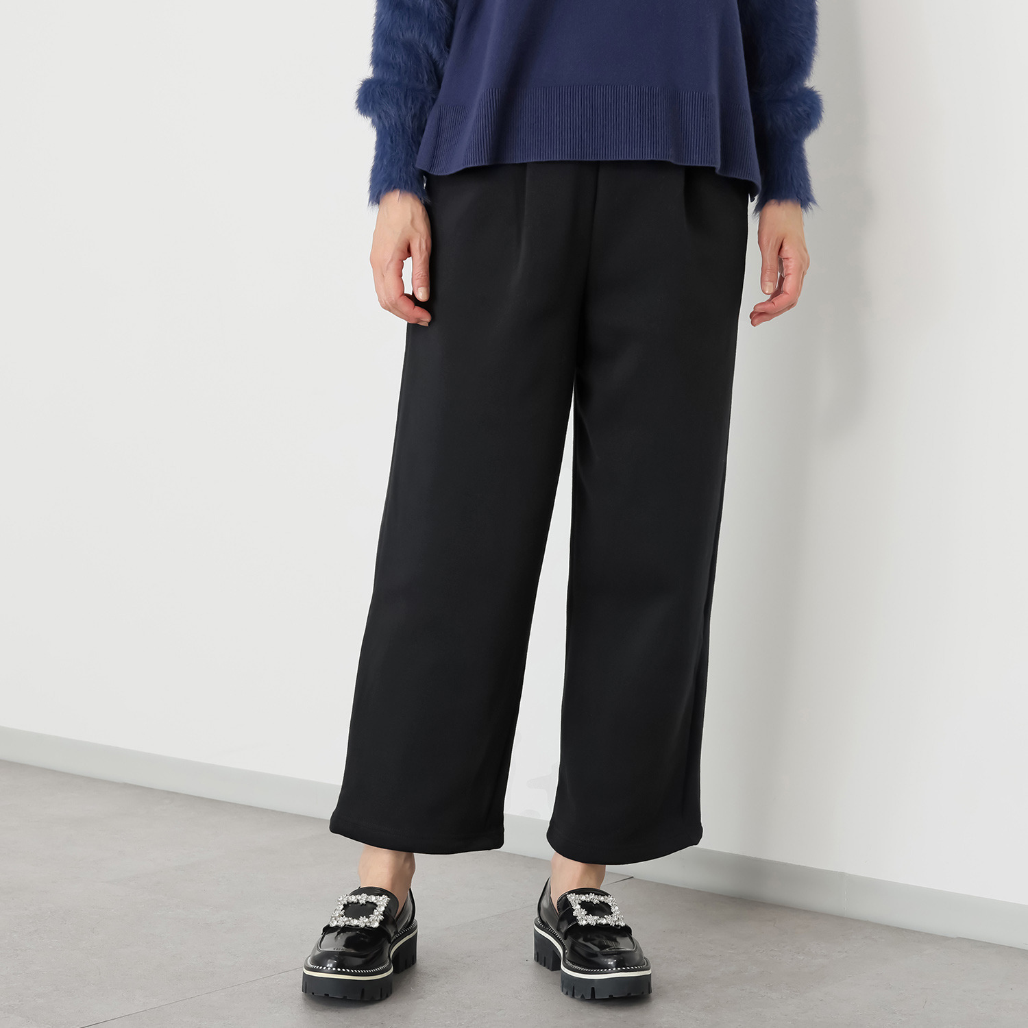 エムエムオー 裏起毛 裾ドローストリング スウェットパンツ