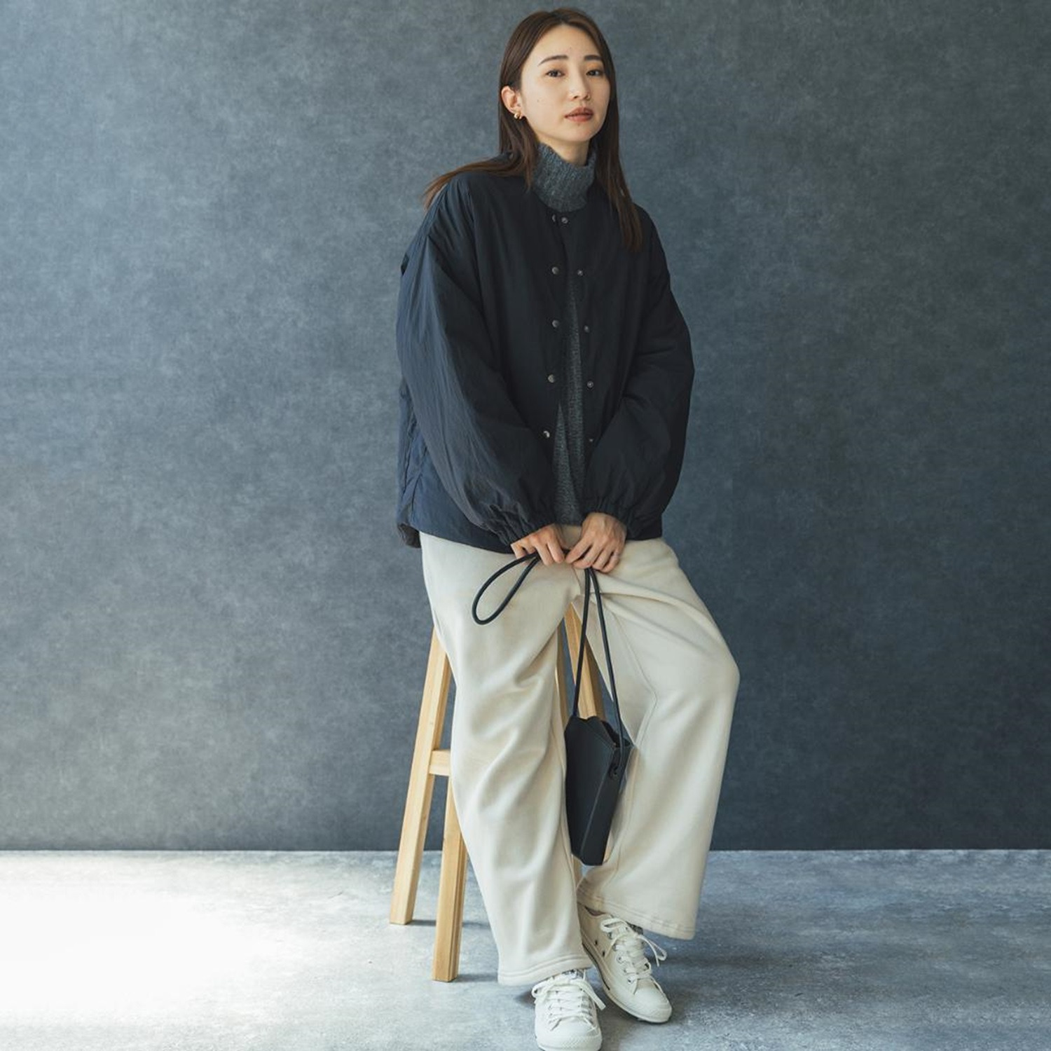 エムエムオー 裏起毛 裾ドローストリング スウェットパンツ