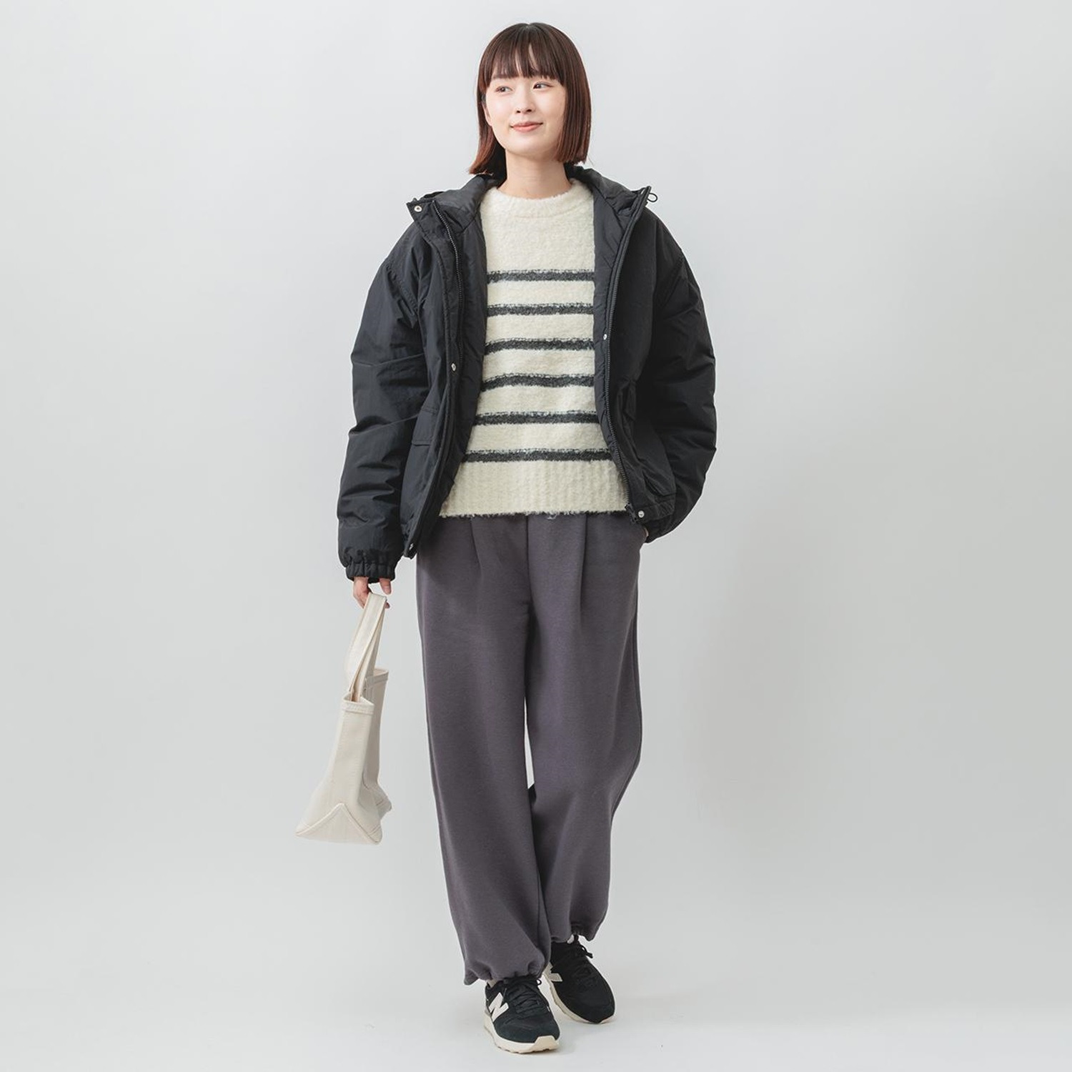 エムエムオー 裏起毛 裾ドローストリング スウェットパンツ