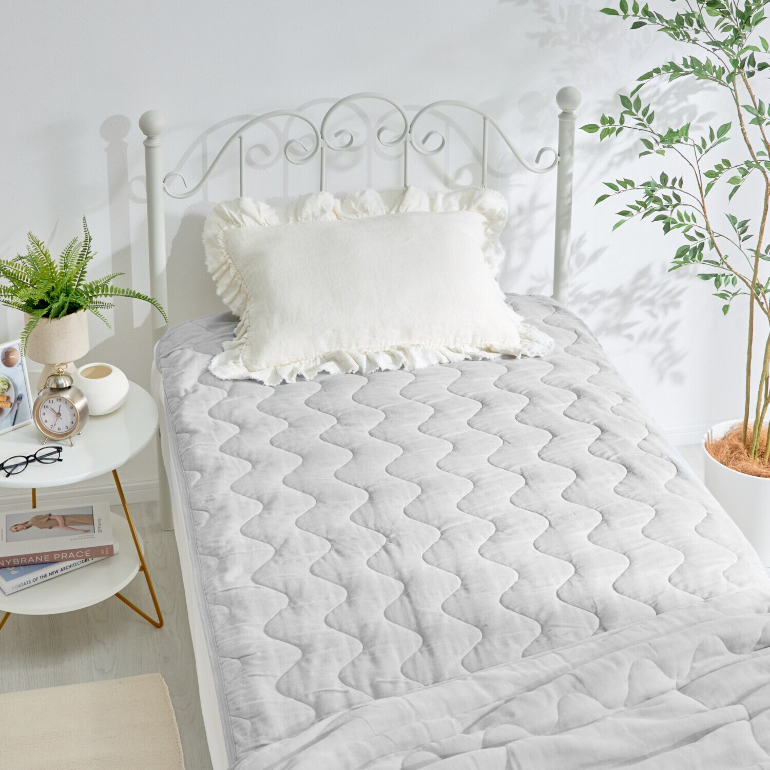 モリリン トリプルリッチ リバーシブル 凄暖敷きパッド ＜ダブル＞