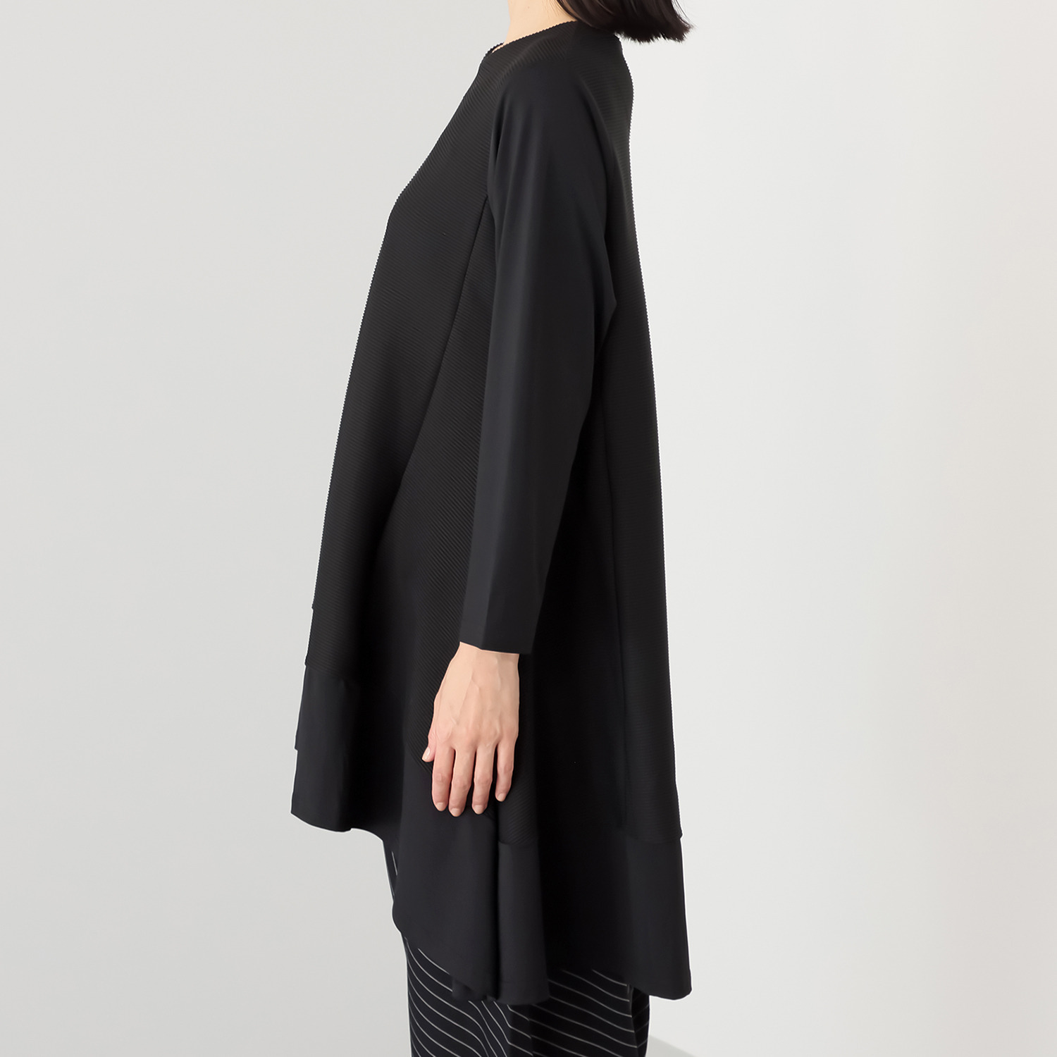 コイビトミサキ 切替デザイン Ａラインシルエット チュニック