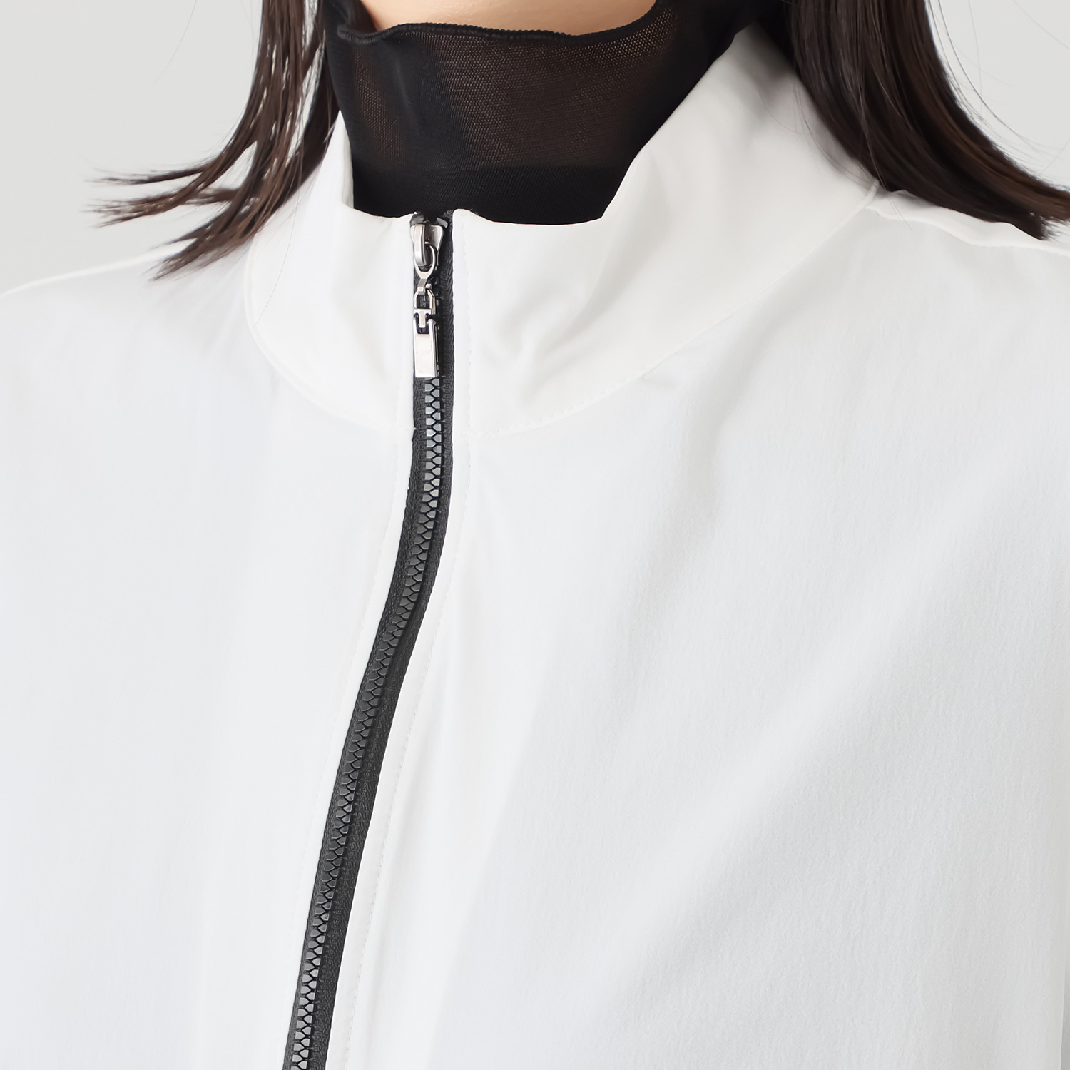 コイビトミサキ メッシュアクセント ロングベスト