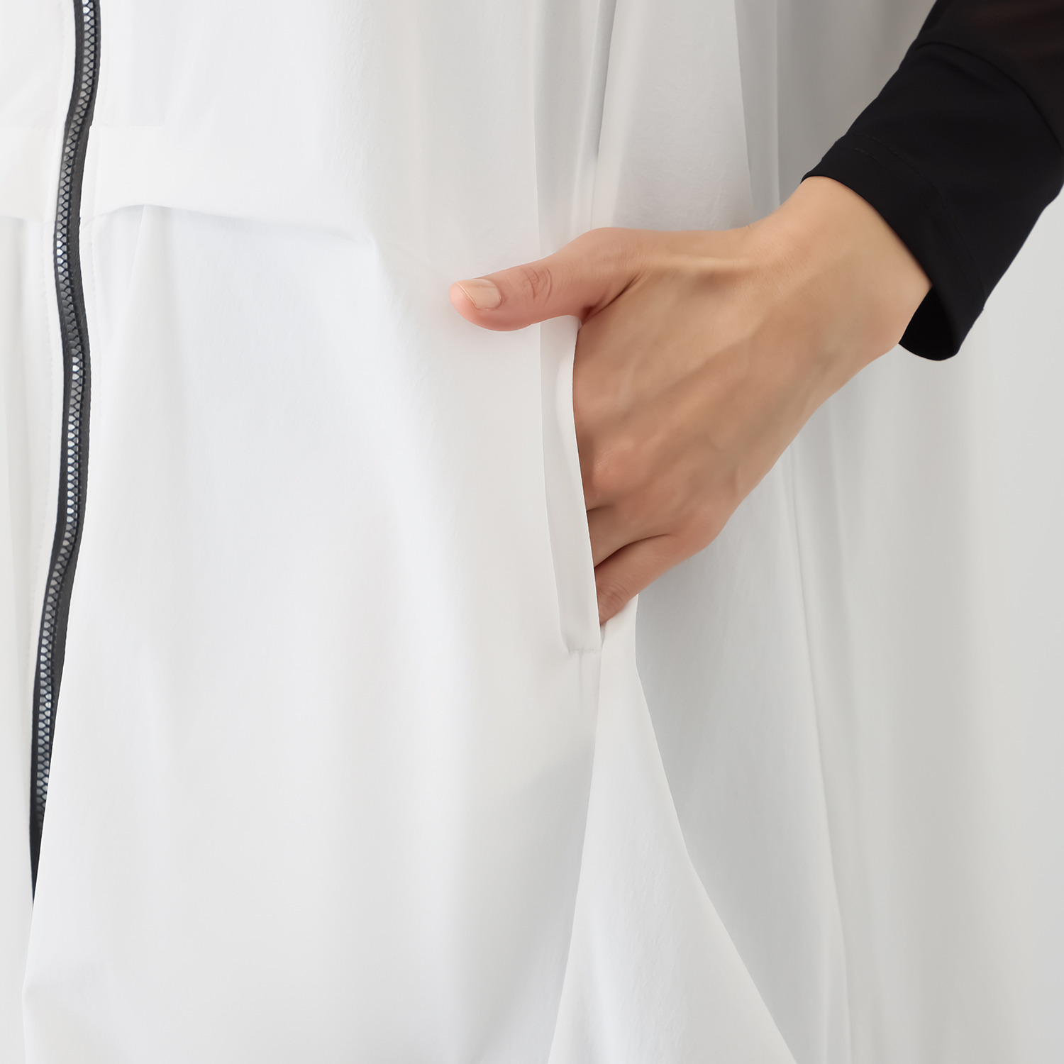 コイビトミサキ メッシュアクセント ロングベスト