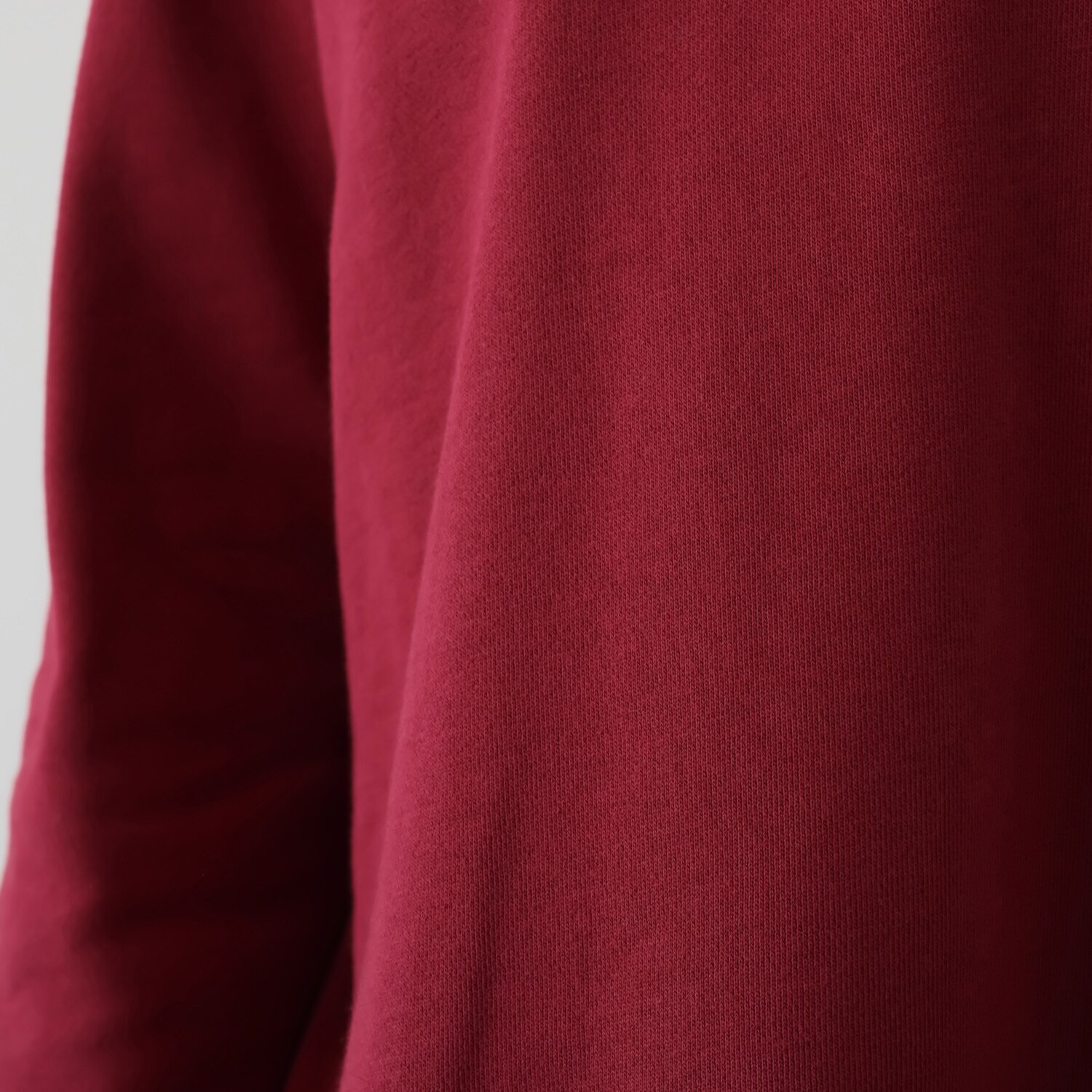 スカラー 花蝶刺しゅう 水玉切替 裏毛プルオーバー