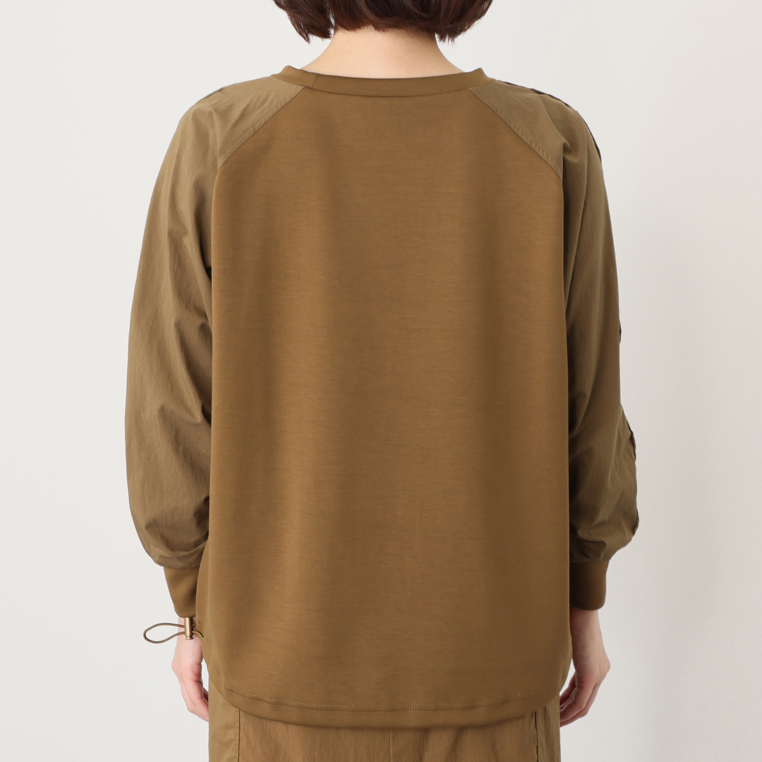 リラリー 布帛ミックス プルオーバー