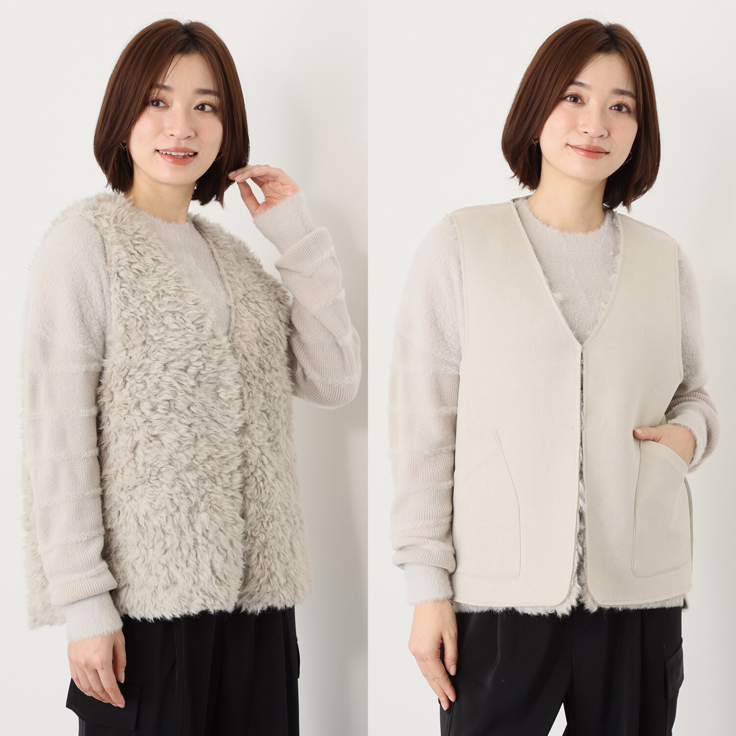 リラリー リバーシブル エコファージレ