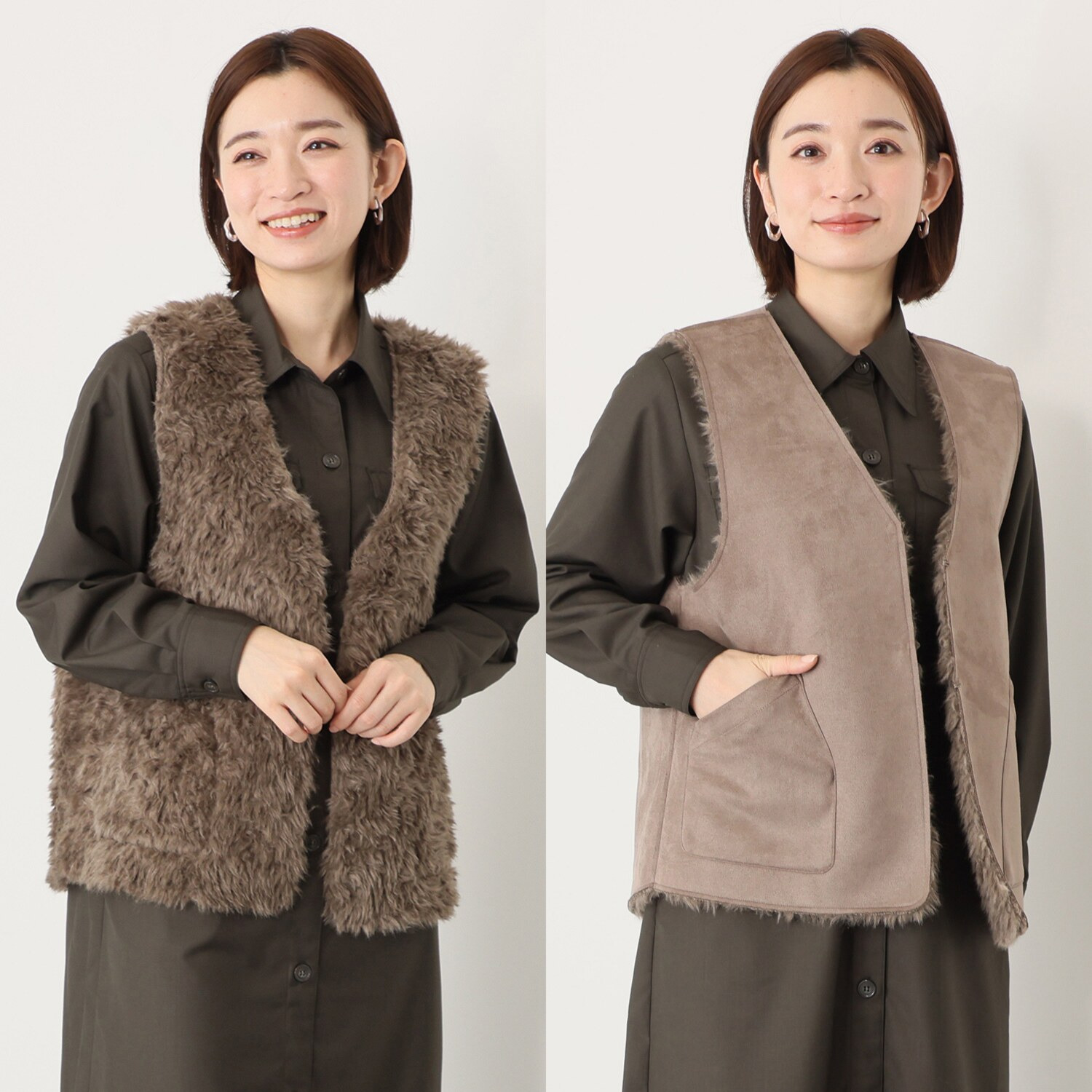 リラリー リバーシブル エコファージレ