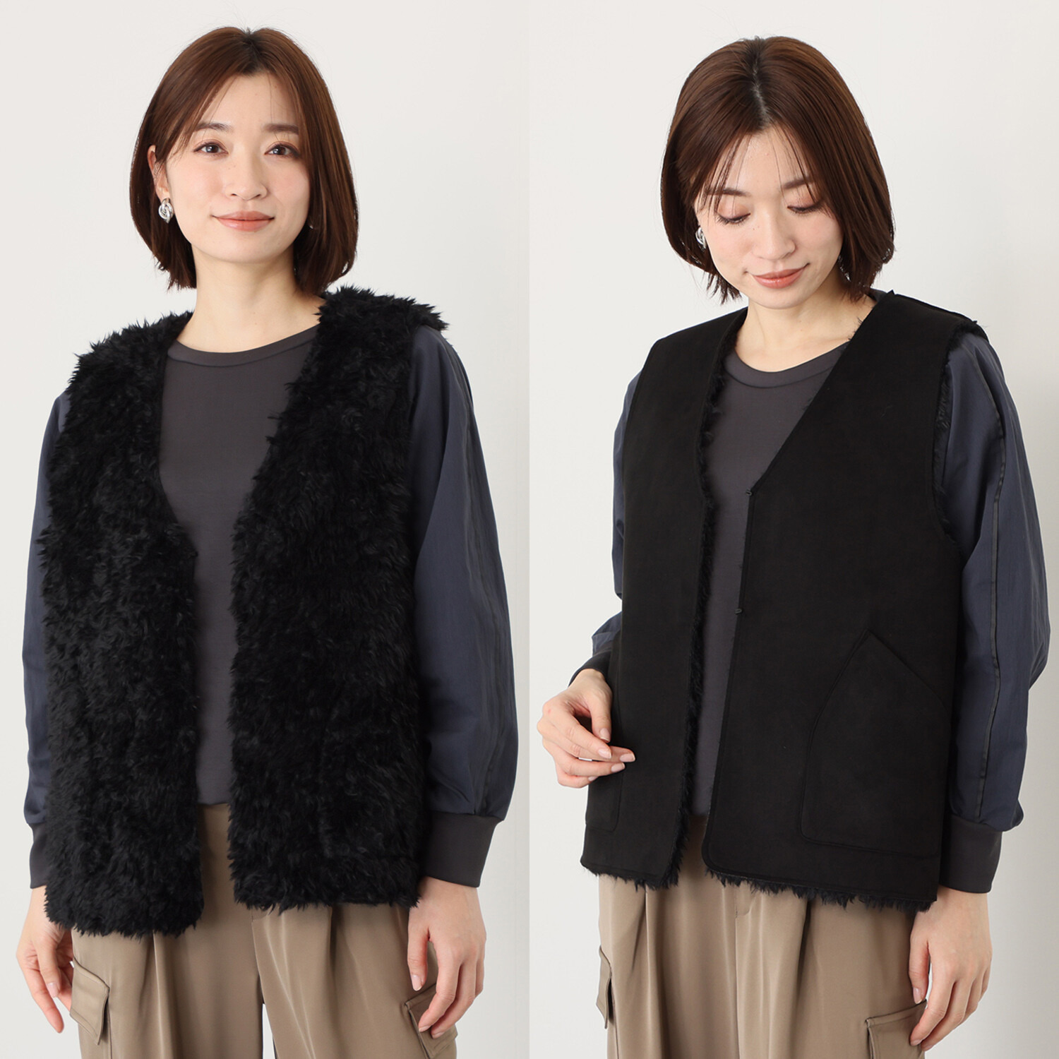 リラリー リバーシブル エコファージレ