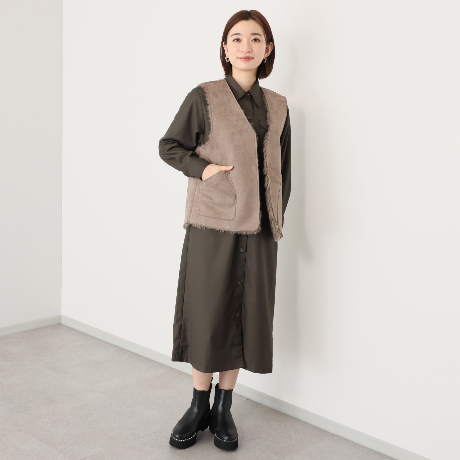 リラリー リバーシブル エコファージレ