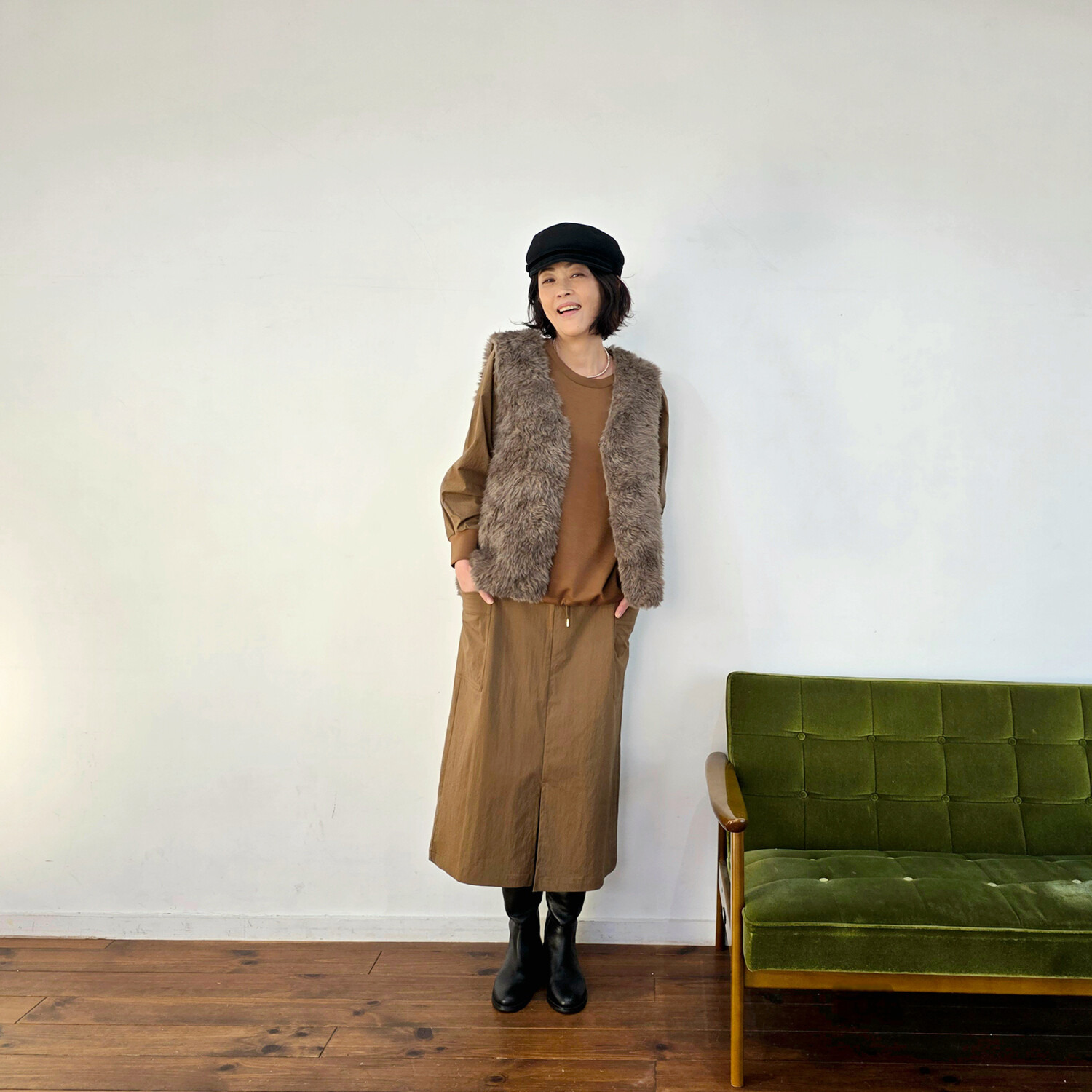 リラリー リバーシブル エコファージレ