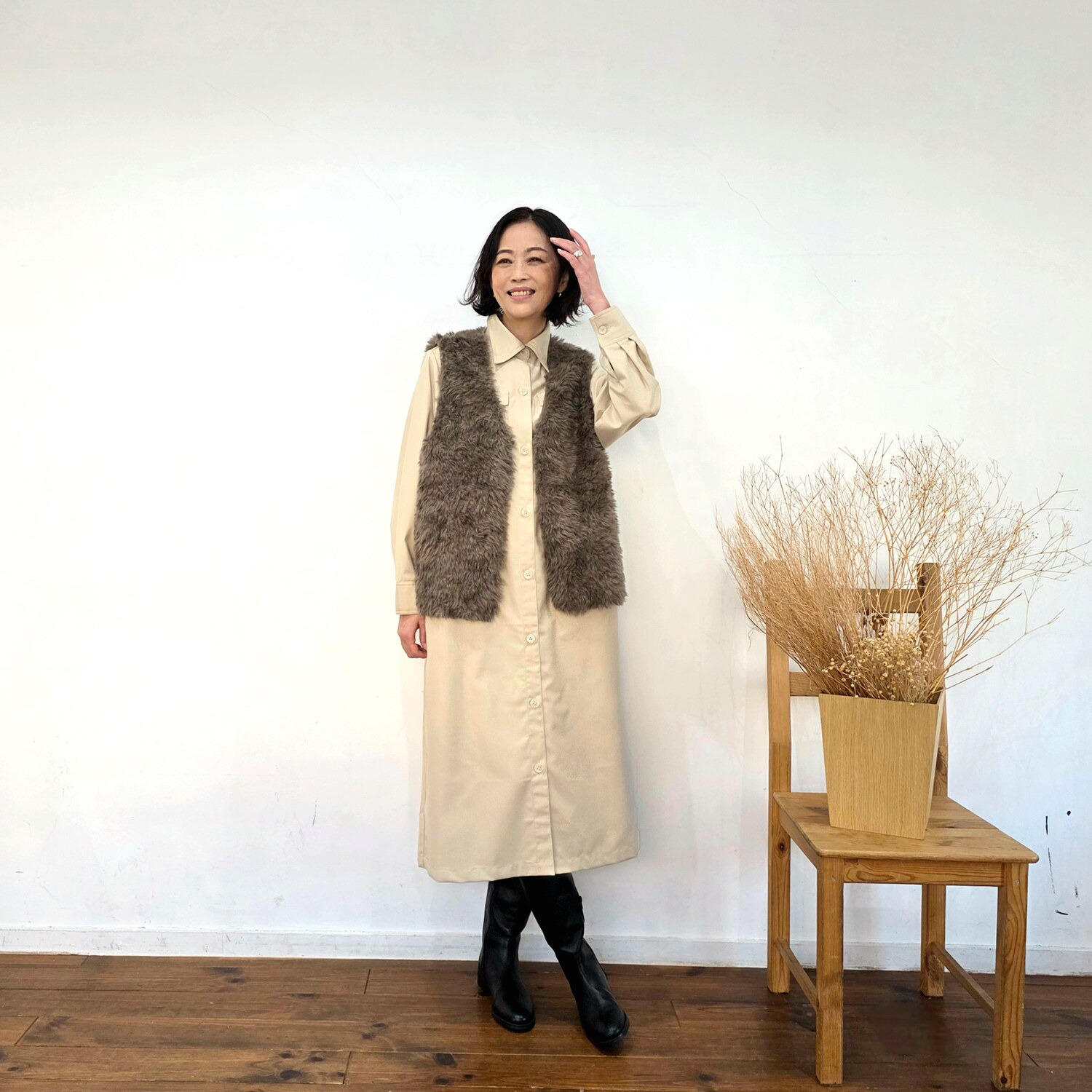 リラリー リバーシブル エコファージレ