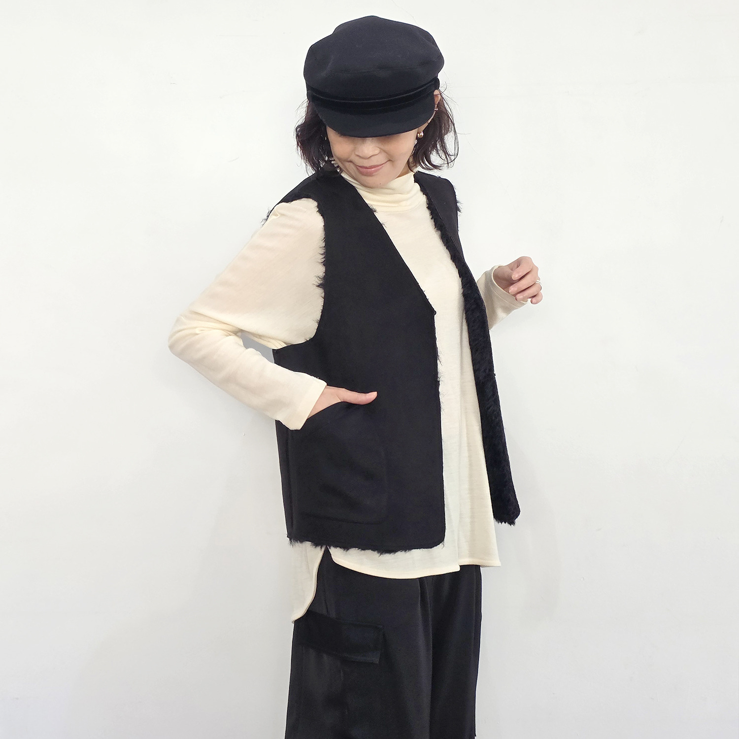 リラリー リバーシブル エコファージレ