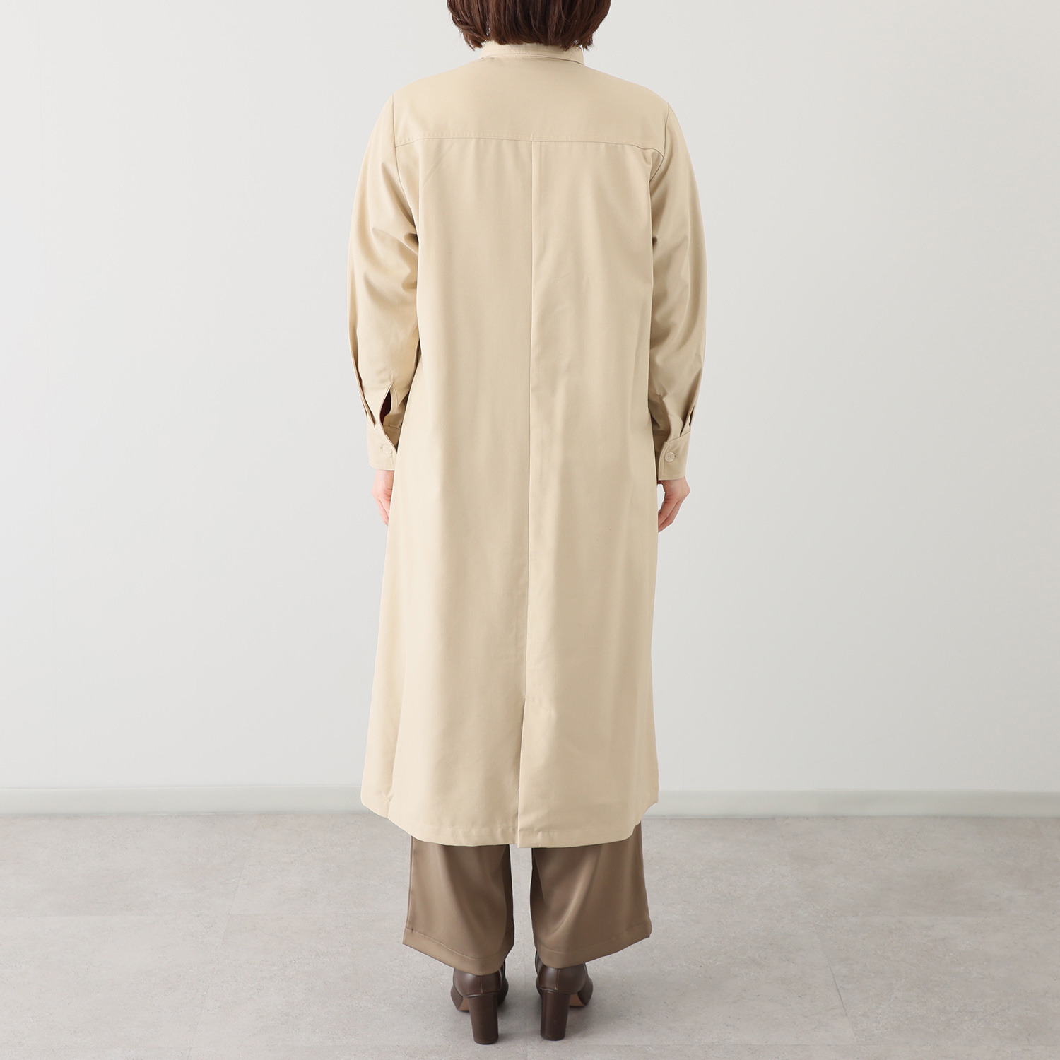 リラリー 共布ベルト付 ワンピース