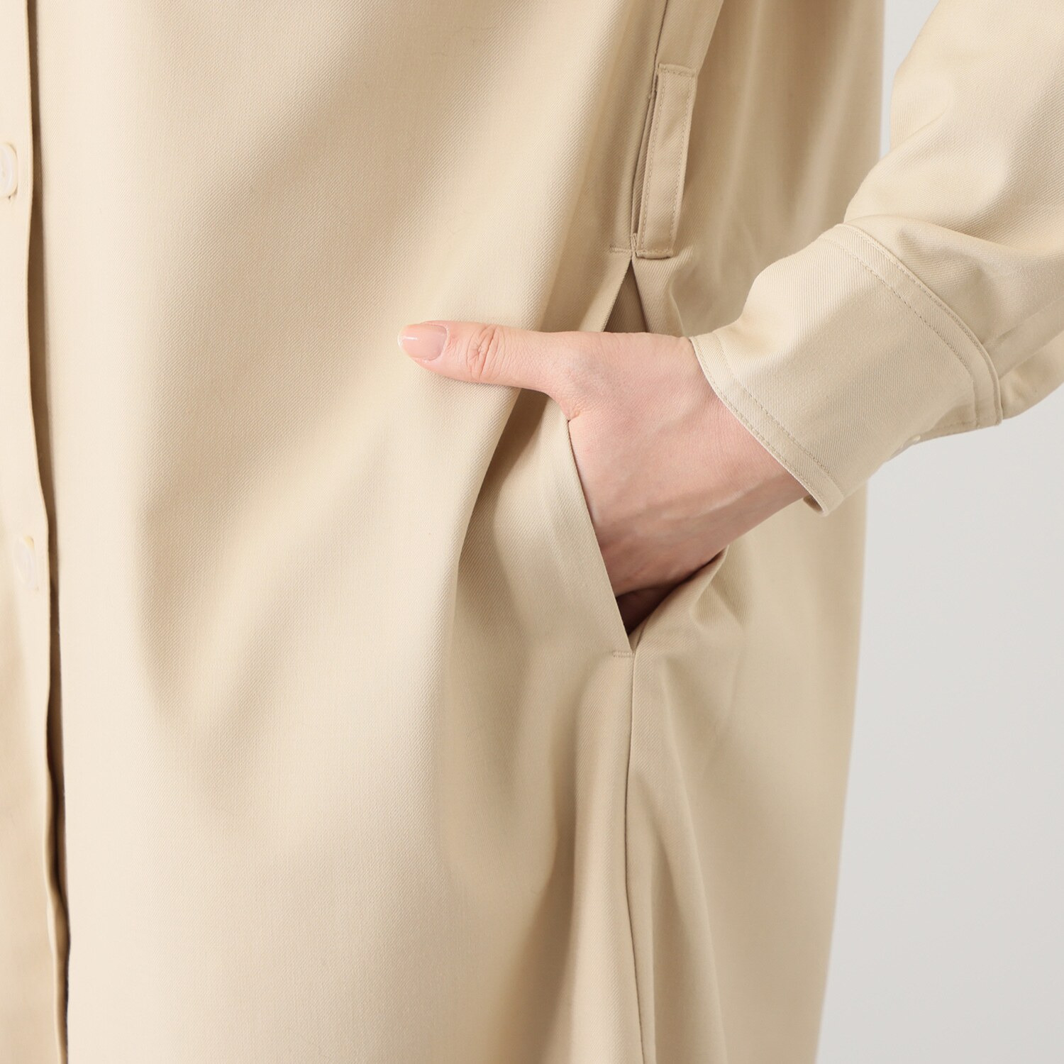 リラリー 共布ベルト付 ワンピース