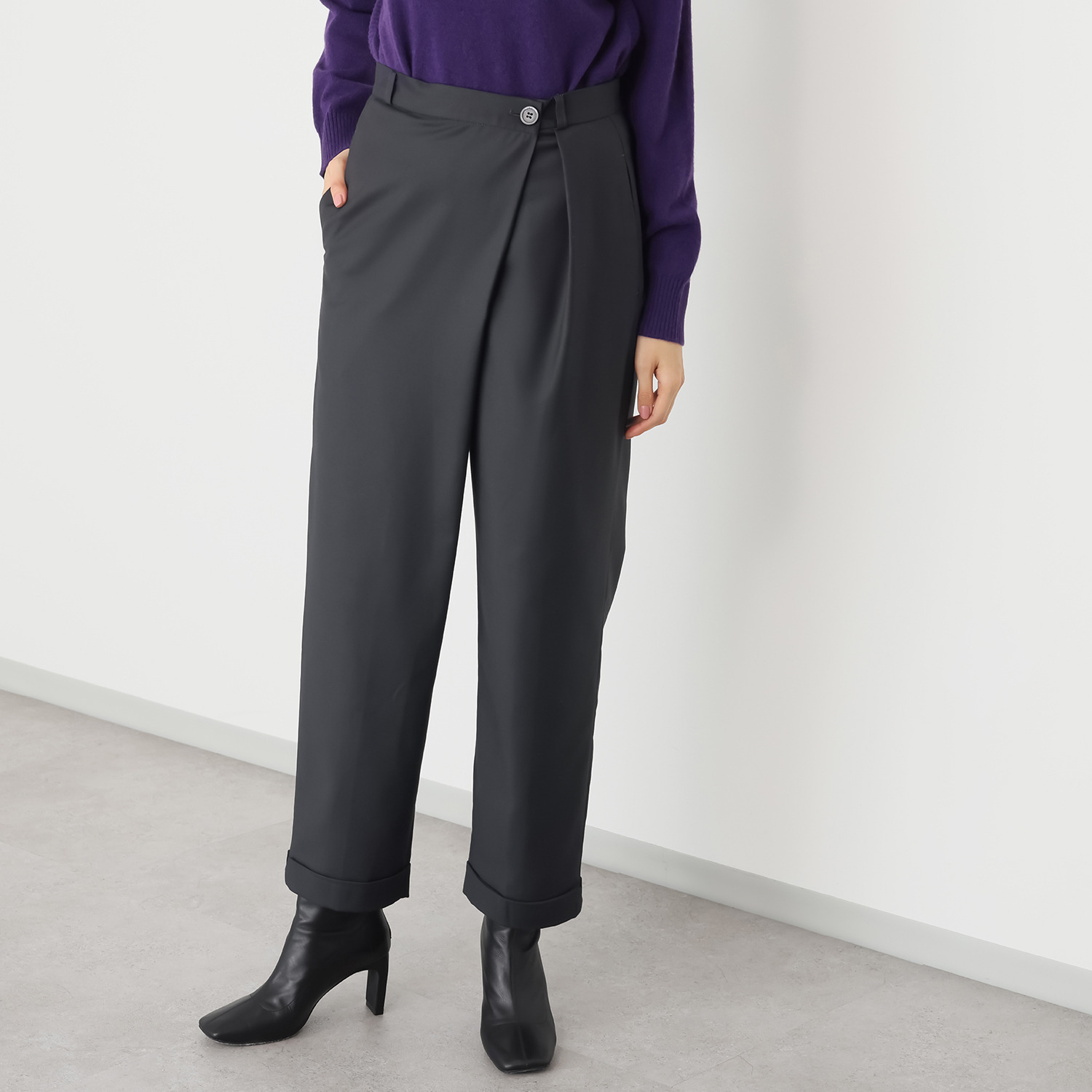 シック　バイ　ネイチャー ラップ風ダブルパンツ