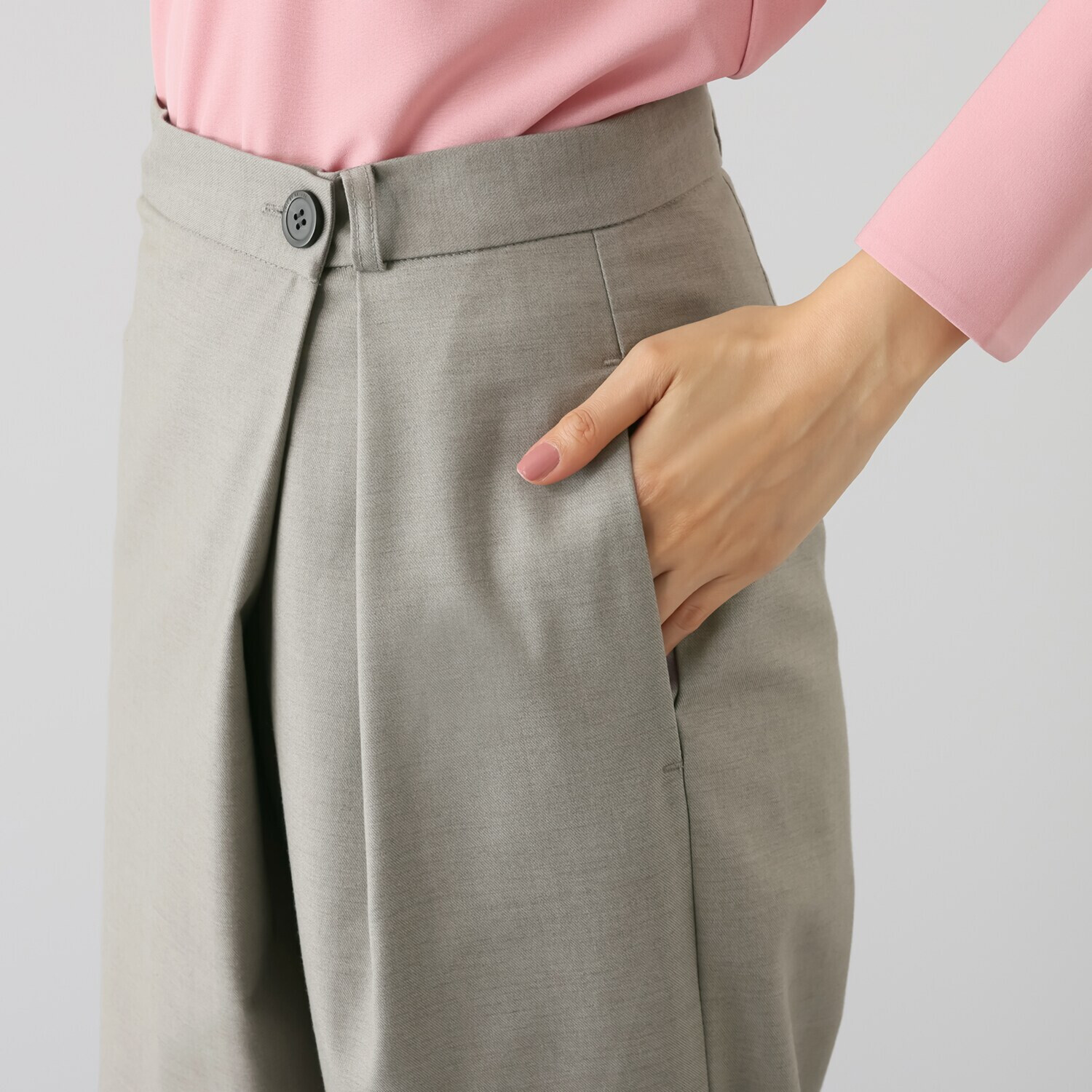 シック　バイ　ネイチャー ラップ風ダブルパンツ