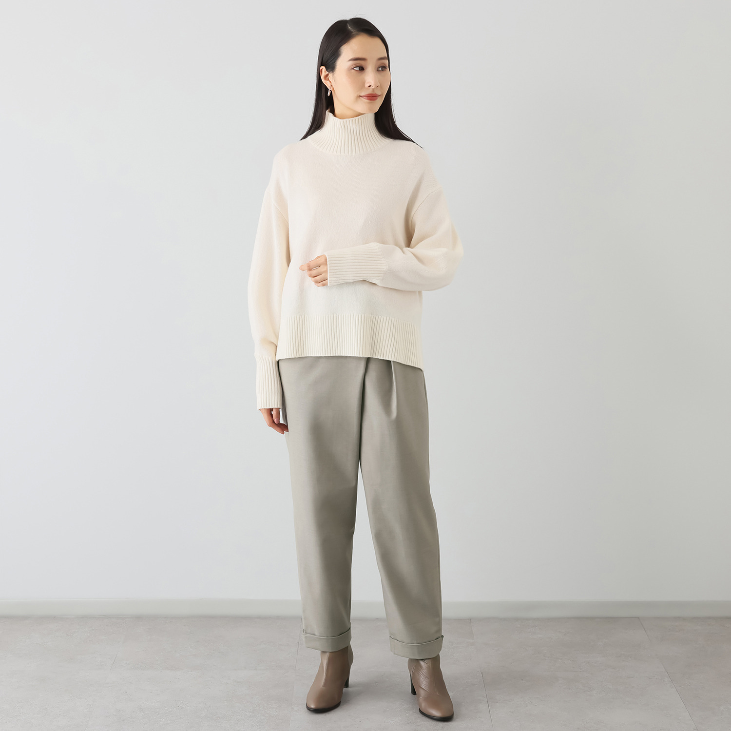 シック　バイ　ネイチャー ラップ風ダブルパンツ