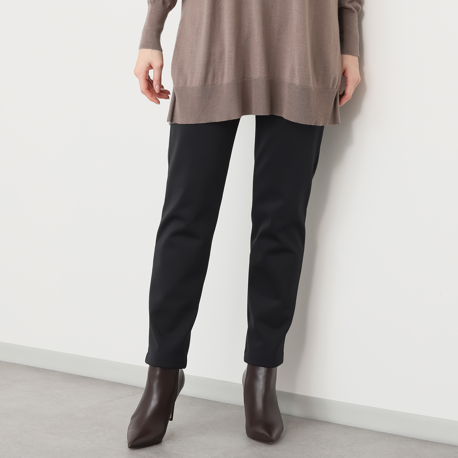 ダイア　アロー 蓄熱保温 裏深起毛 レギンスパンツ