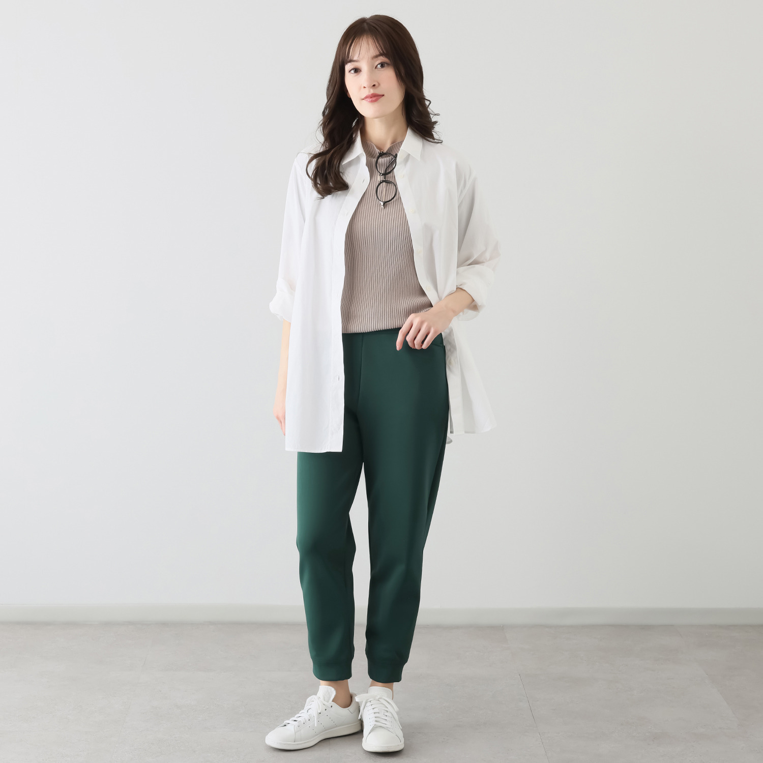 ダイア　アロー 蓄熱保温 裏深起毛 ジョガーパンツ