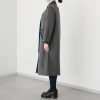 エムジェイアール　バイ マチコ　ジント　ロンドン ウールブレンド 配色アクセント ボトルネックコート