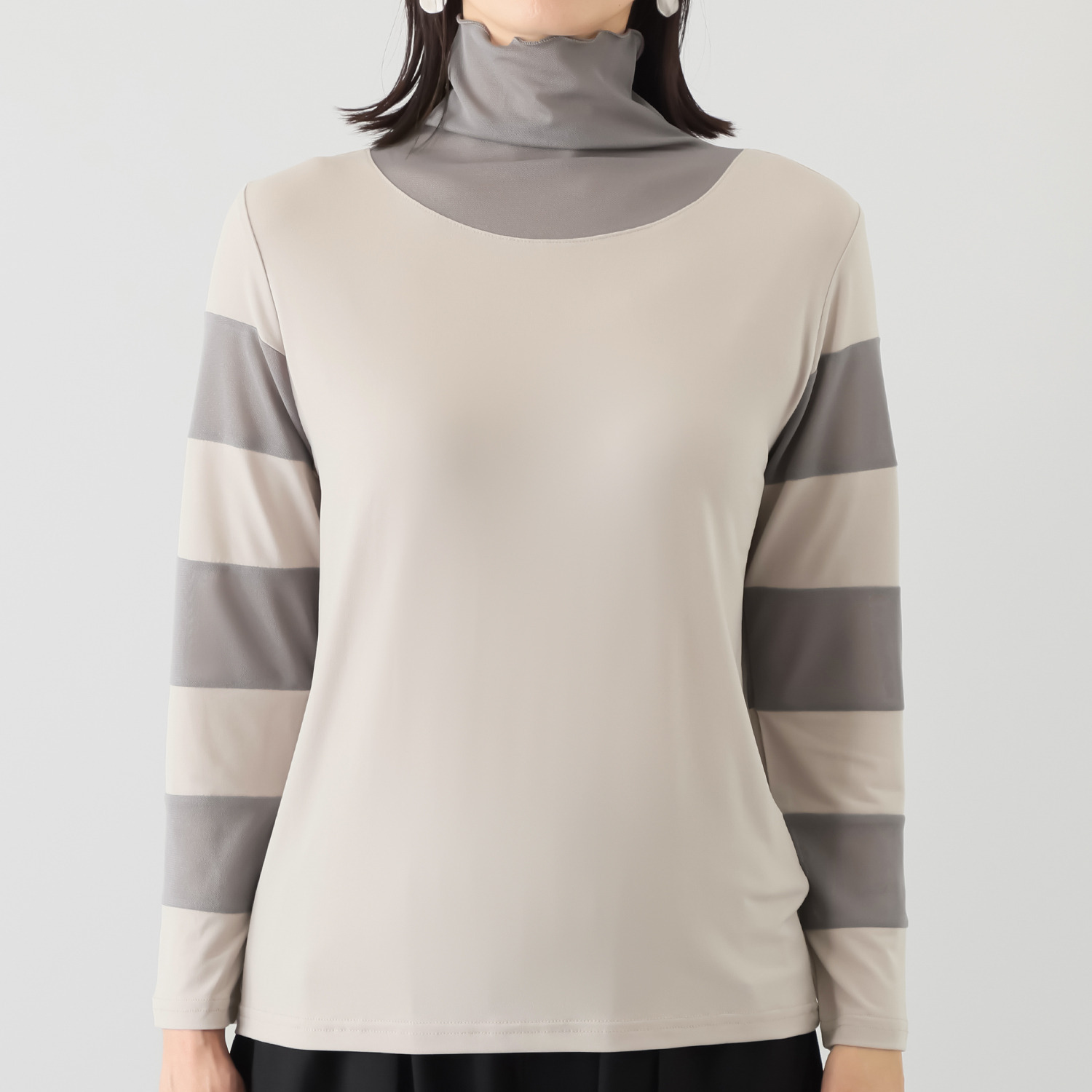 コイビトミサキ シアー メッシュ切替 インナープルオーバー