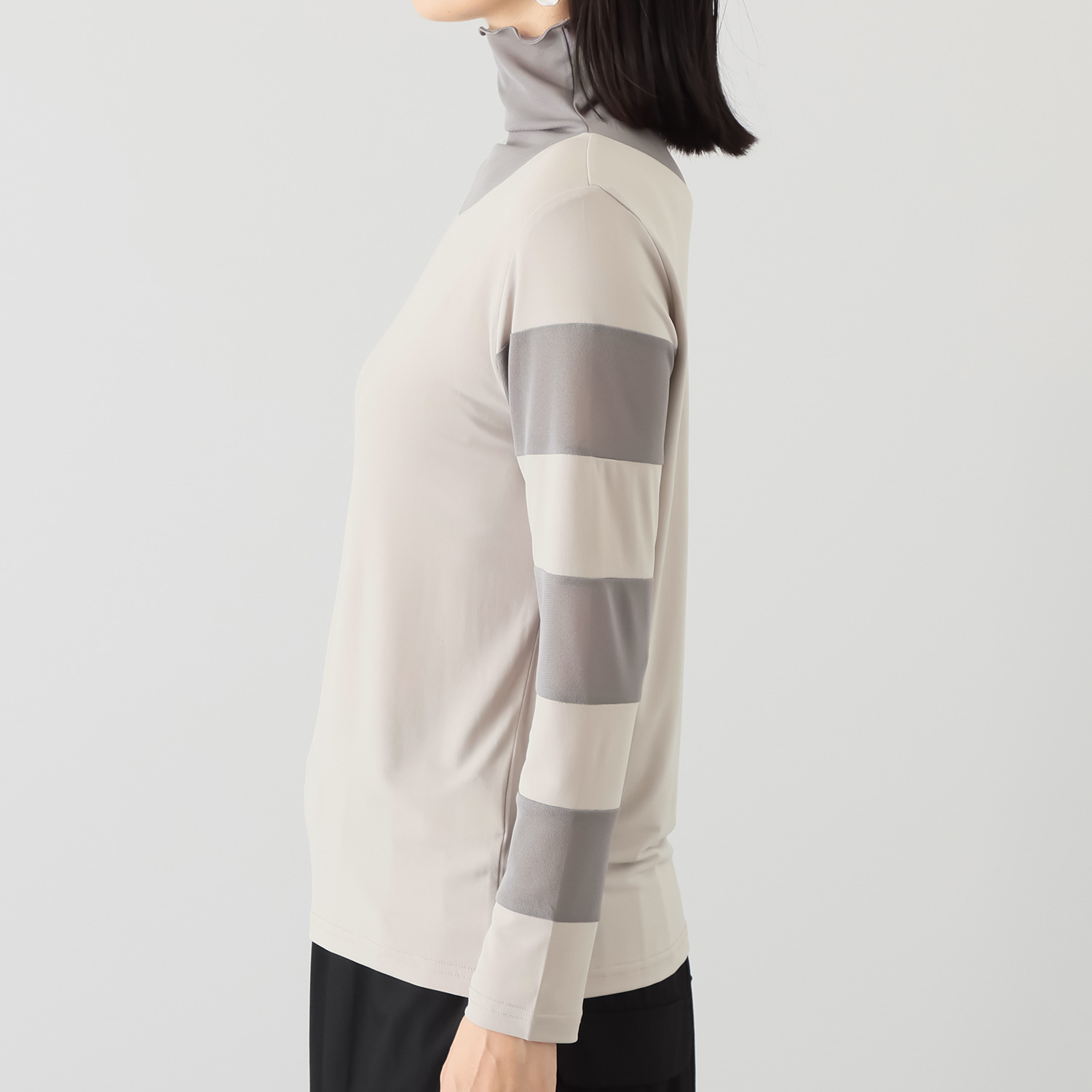 コイビトミサキ シアー メッシュ切替 インナープルオーバー