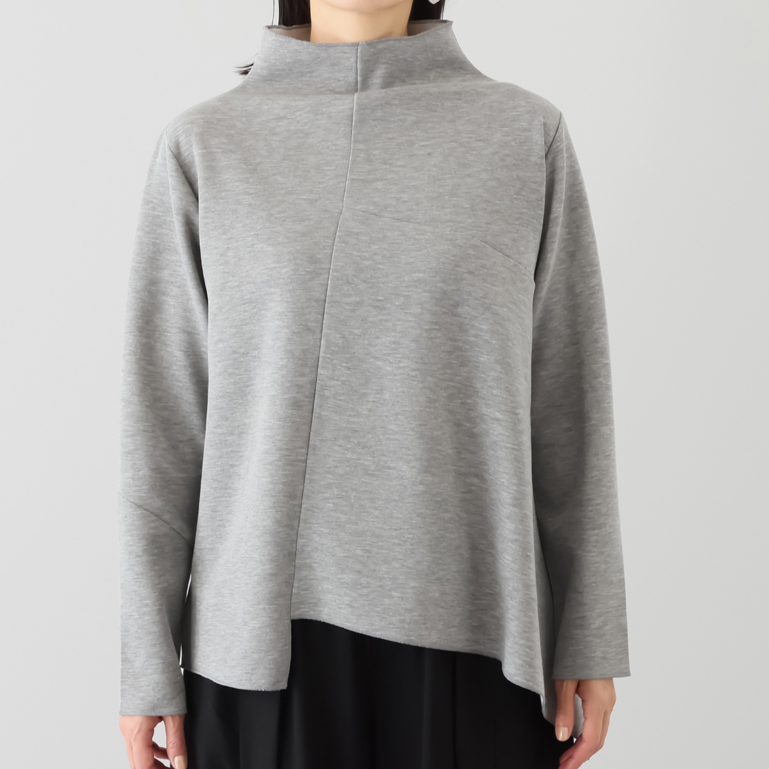 コイビトミサキ アシンメトリーデザイン カットソー プルオーバー