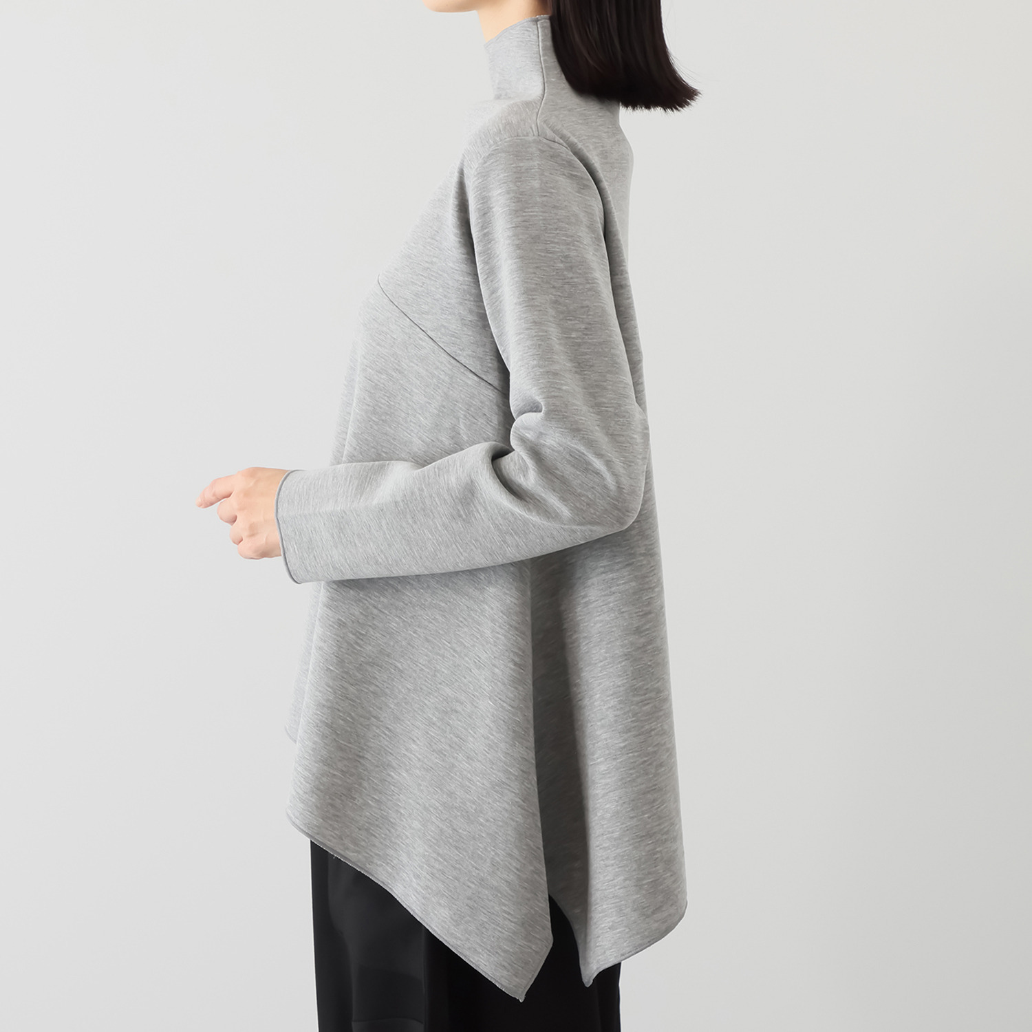 コイビトミサキ アシンメトリーデザイン カットソー プルオーバー