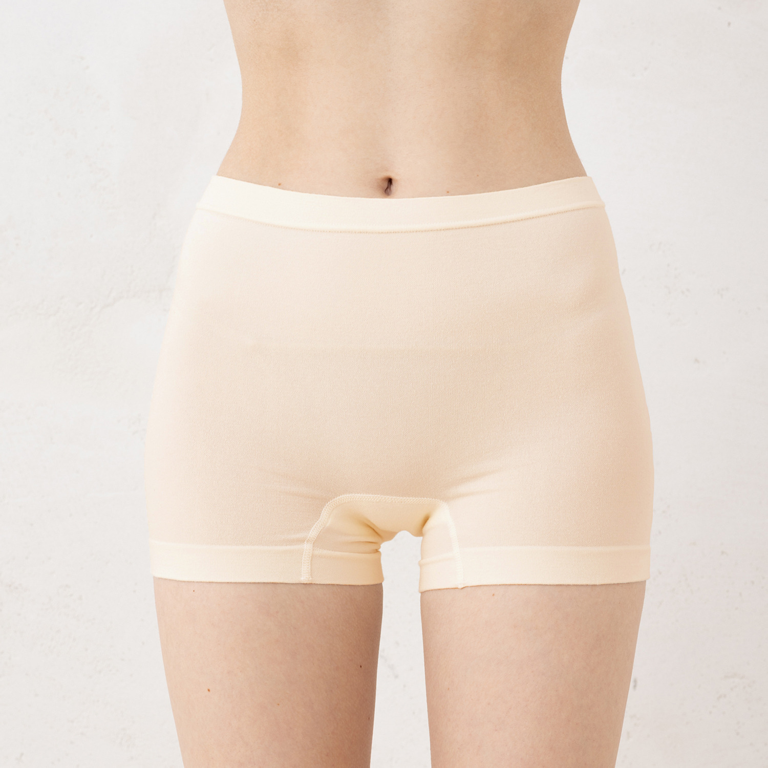 美人工房 にこにこコットン 伸び〜る！ 一分丈ショーツ３枚セット