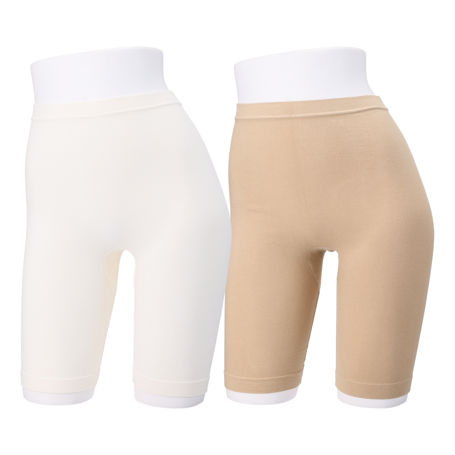 美人工房 にこにこコットン 伸び〜る！ 五分丈ショーツ２枚セット