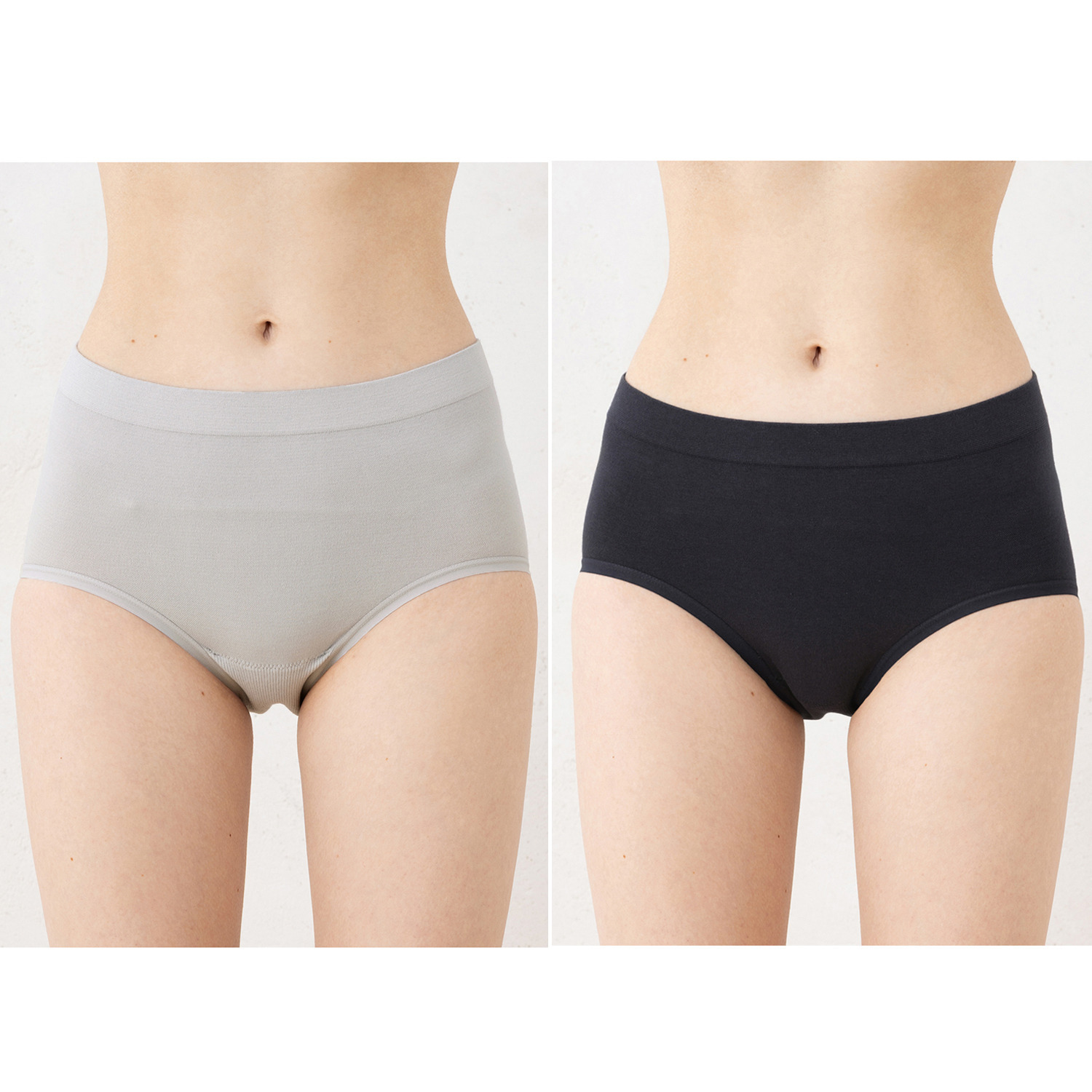 美人工房 にこにこコットン 伸び〜る！ 吸水レギュラーショーツ ２枚セット