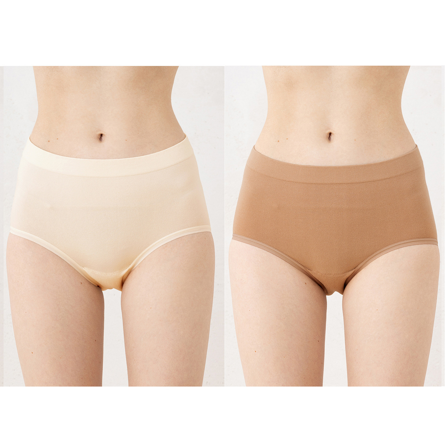 美人工房 にこにこコットン 伸び〜る！ 吸水レギュラーショーツ ２枚セット