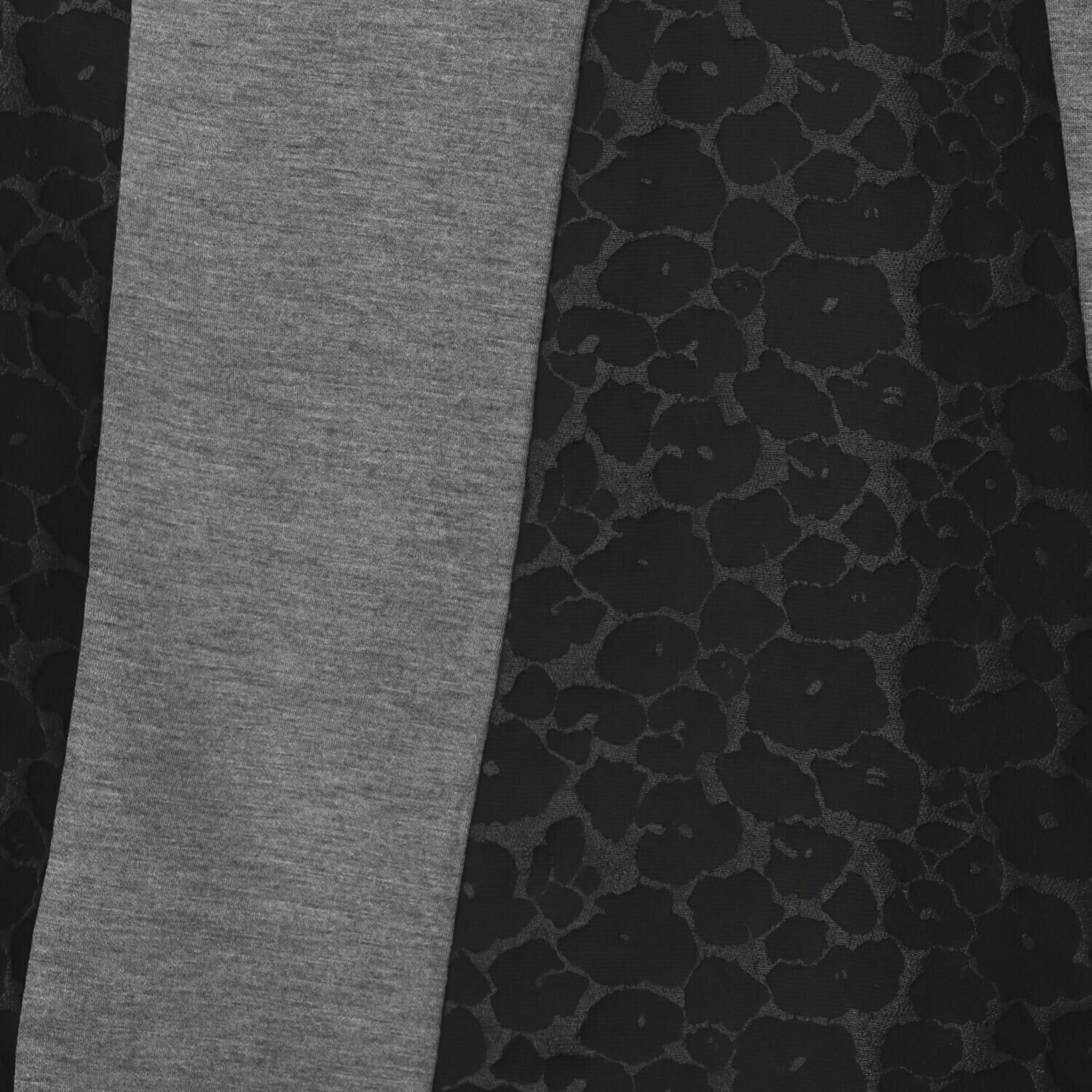 マダムヒロコ ジャガードフレアー 切替ワンピース