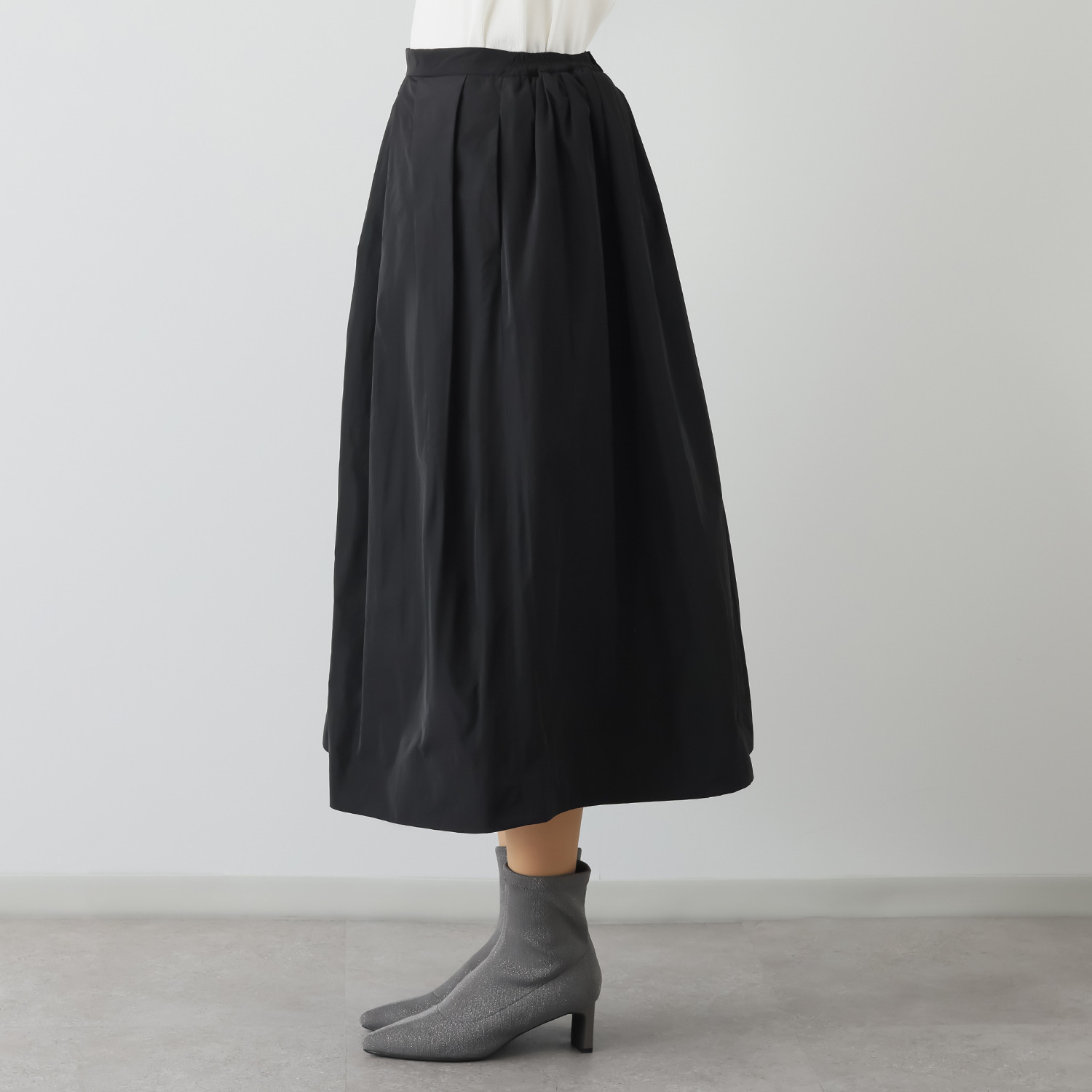 マダムヒロコ オーガンジーレイヤード フレアースカート