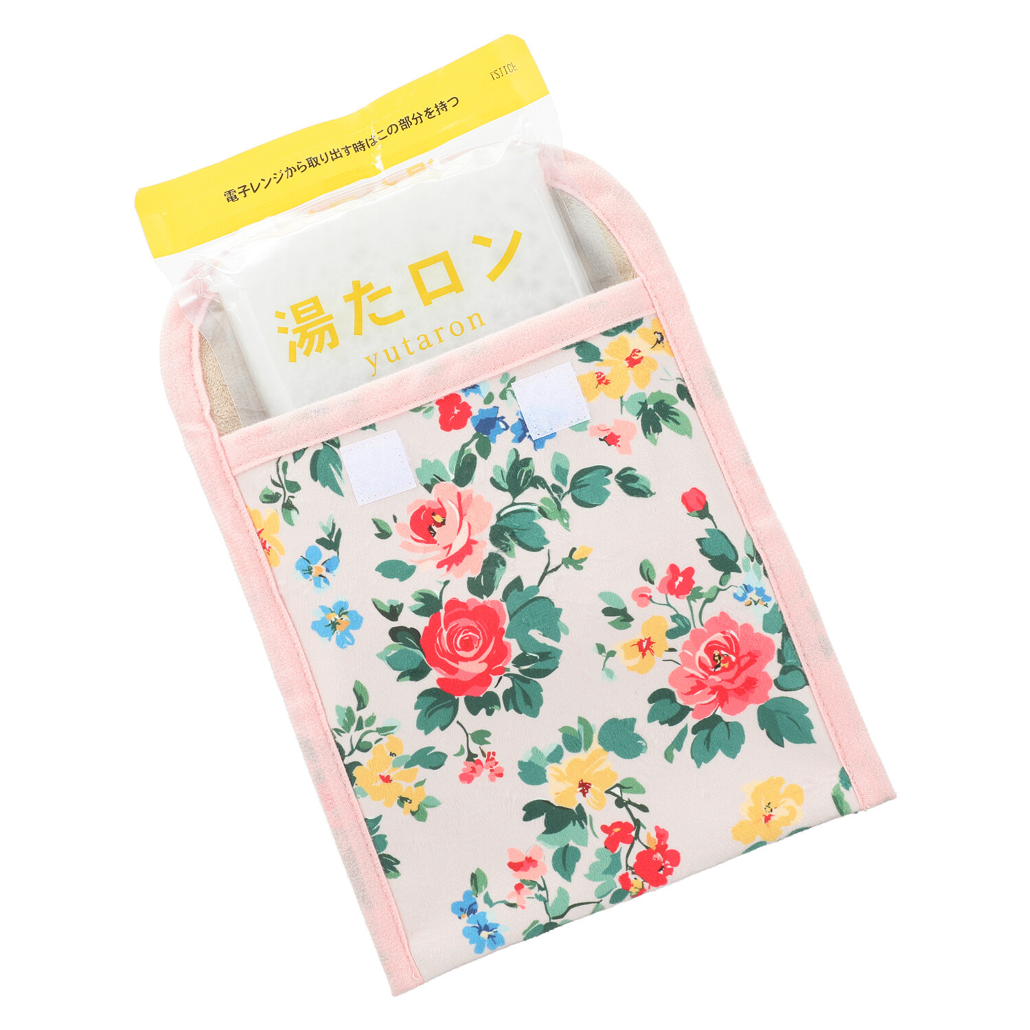 電子レンジで温めるだけ 簡単湯たんぽ！ 室蘭ぽかぽか湯たロン ２個セット スペシャルカバー付 デザインｂｙブルーミング