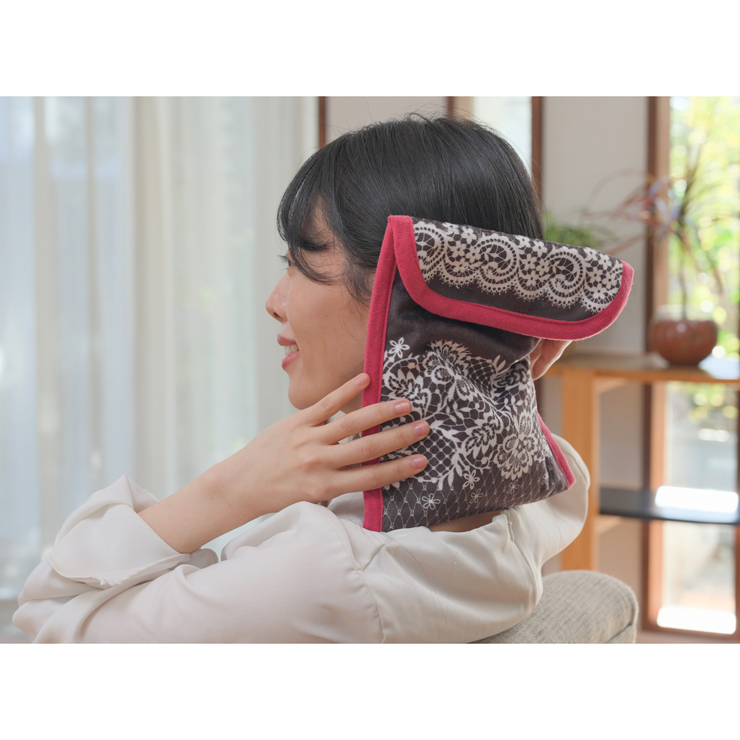 電子レンジで温めるだけ 簡単湯たんぽ！ 室蘭ぽかぽか湯たロン ２個セット スペシャルカバー付 デザインｂｙブルーミング