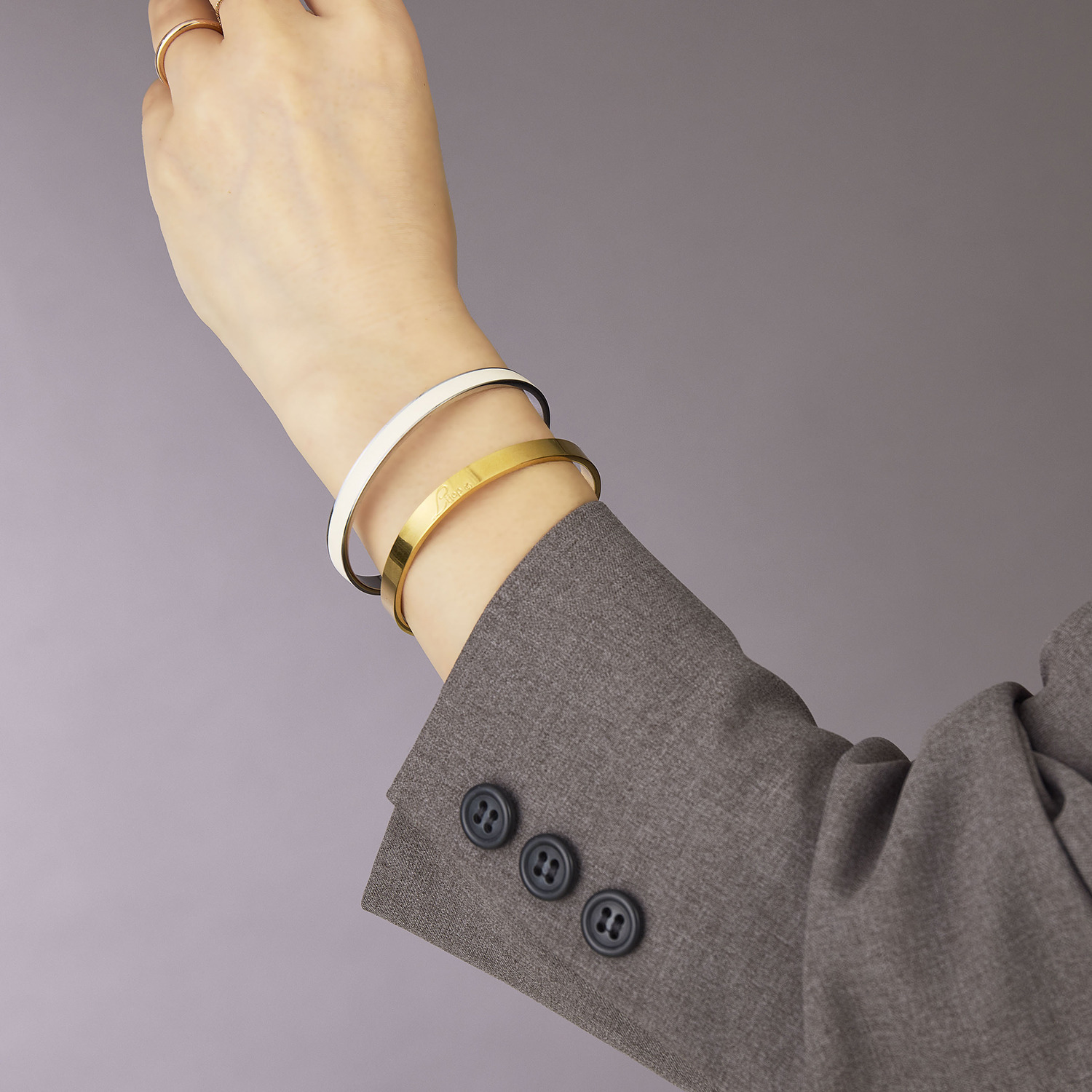 リジェップ 静電気対策バングル ２色セット