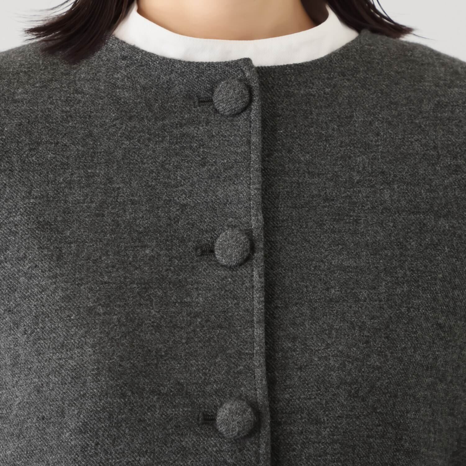 アキ　オザワ 柔らかくしなやかに 美しくフォルム整う クラシカルジャケット “ＳＡＮＡ”