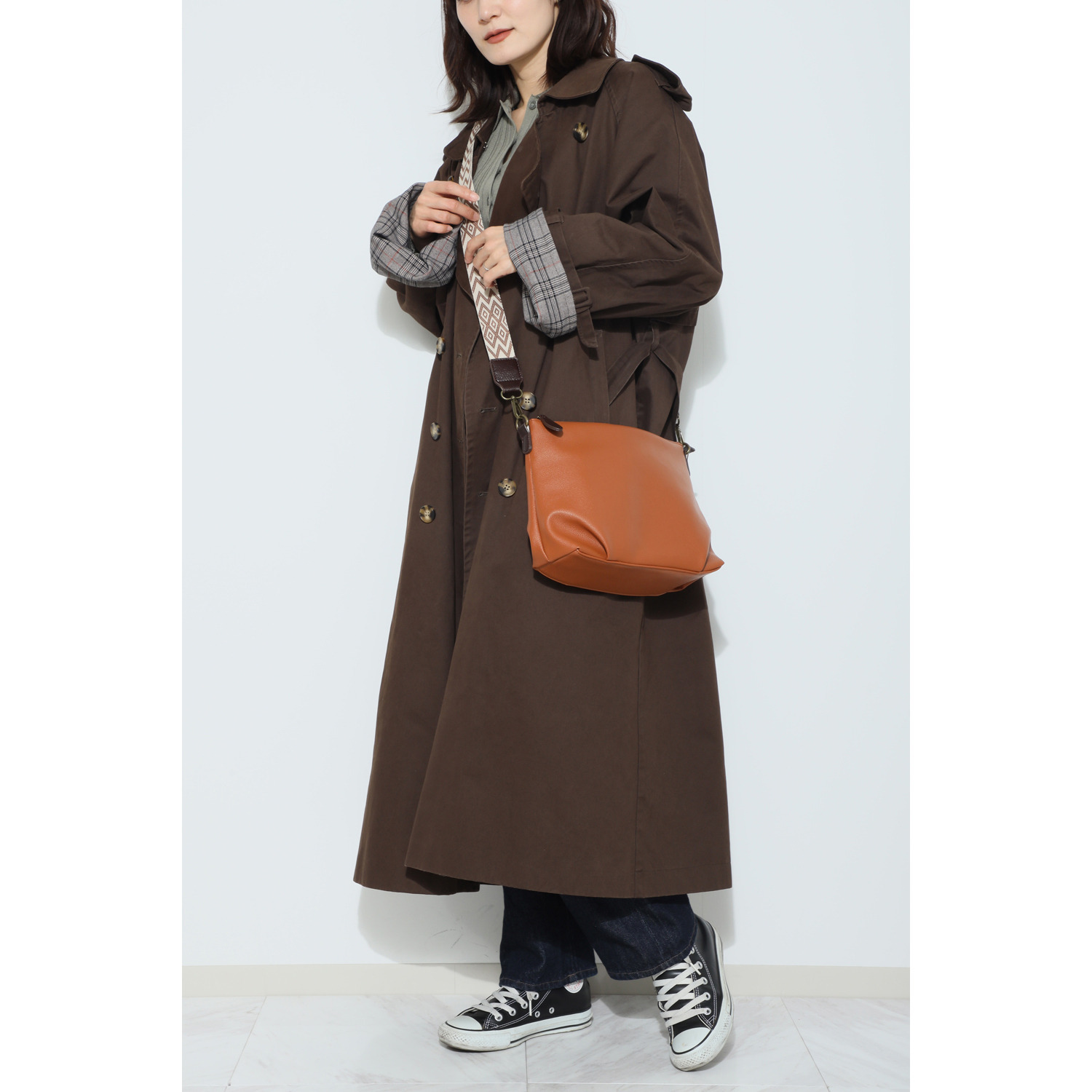 ノットヨット クロワッサン型 親子バッグ