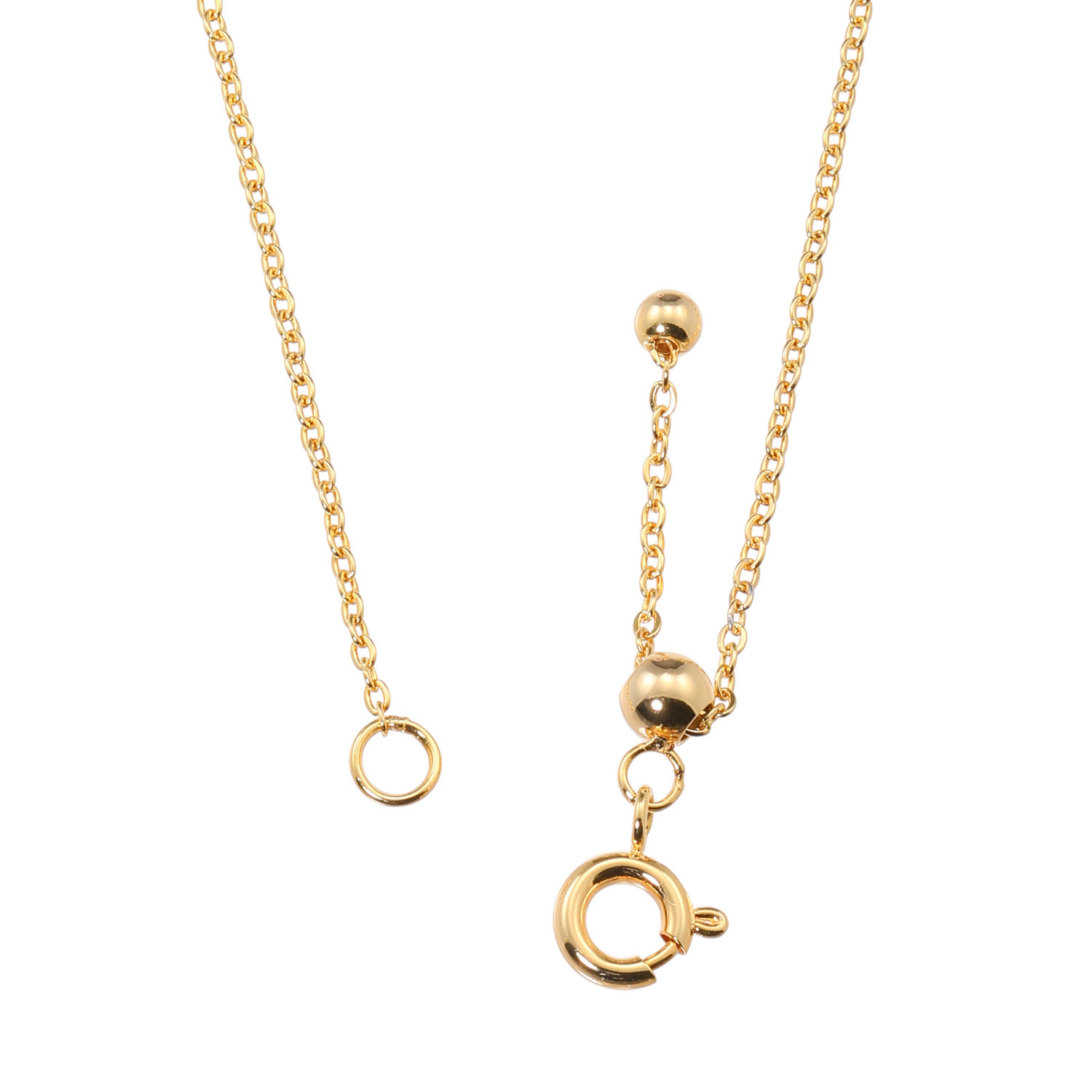 インプレスミー ジェムストーン ペアシェイプ ピークカット ロングペンダント