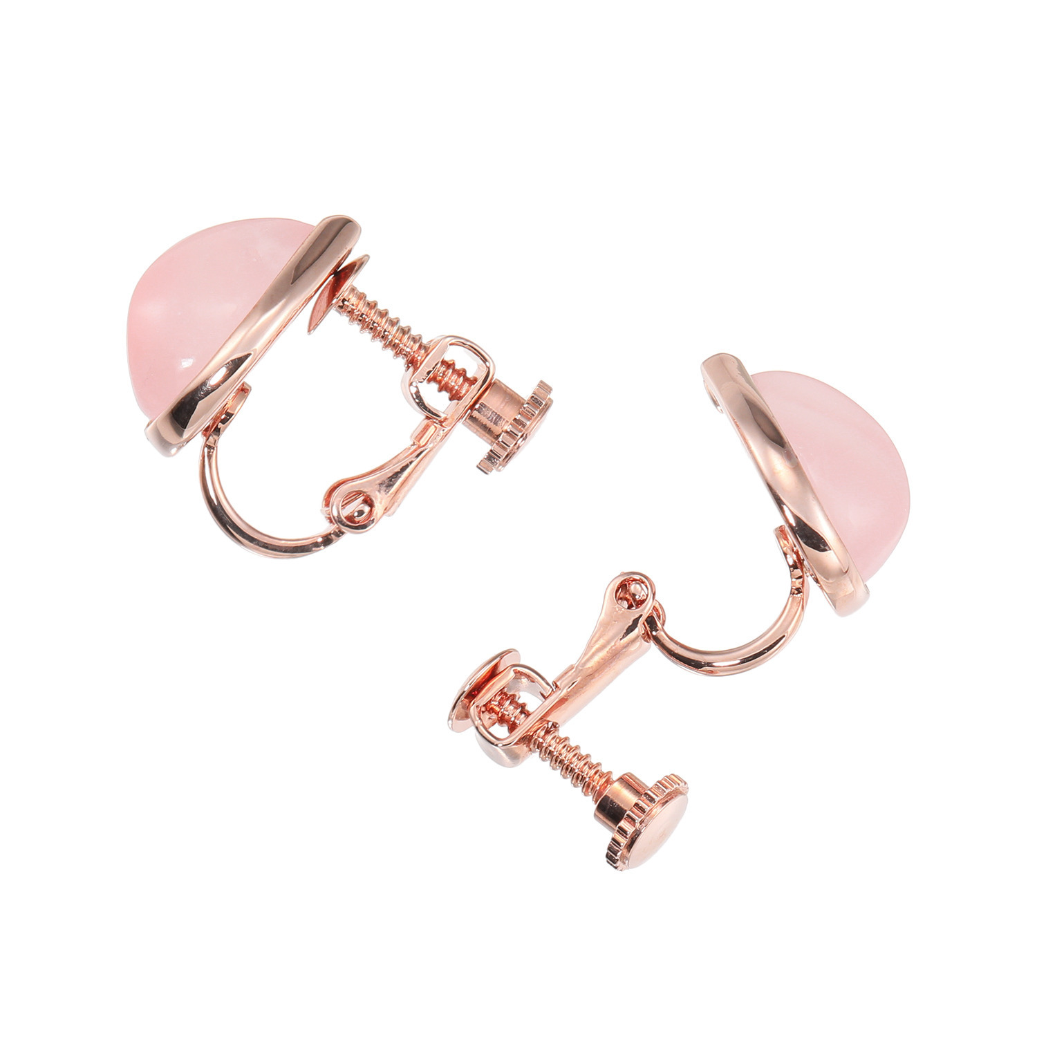 インプレスミー ジェムストーン ペアシェイプ ピークカット イヤリング／ピアス