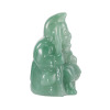 幸石堂 福禄寿の天然石 大願成就祈願 グリーンクォーツ 金運招福 恵比寿様置物