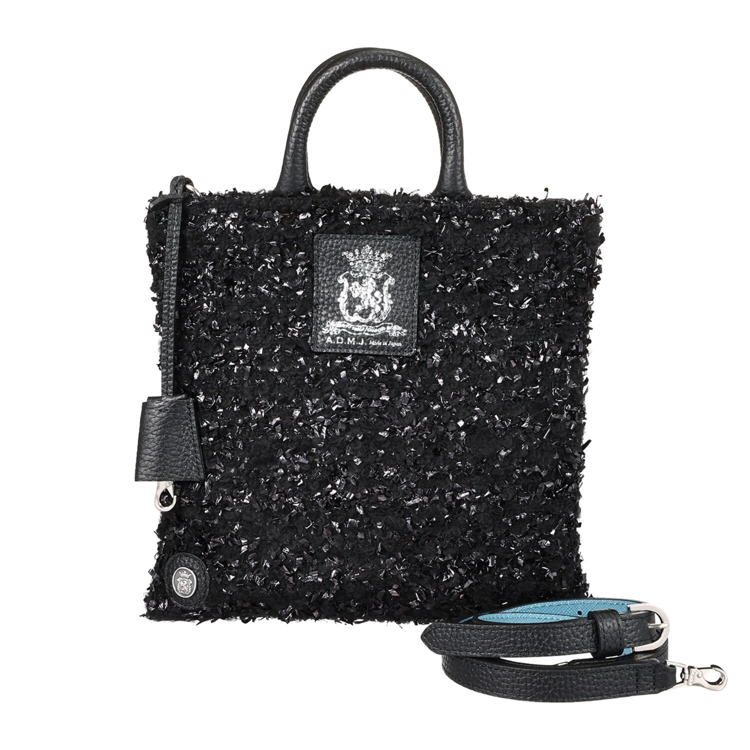 エーディーエムジェイ イタリアンファブリック ２ウェイ ミニショルダーバッグ