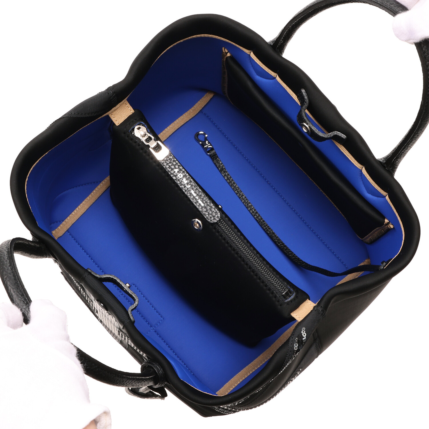 エーディーエムジェイ マジックライト（Ｒ） ユニオンジャック シークイン刺しゅう トートバッグ＜Ｍ＞