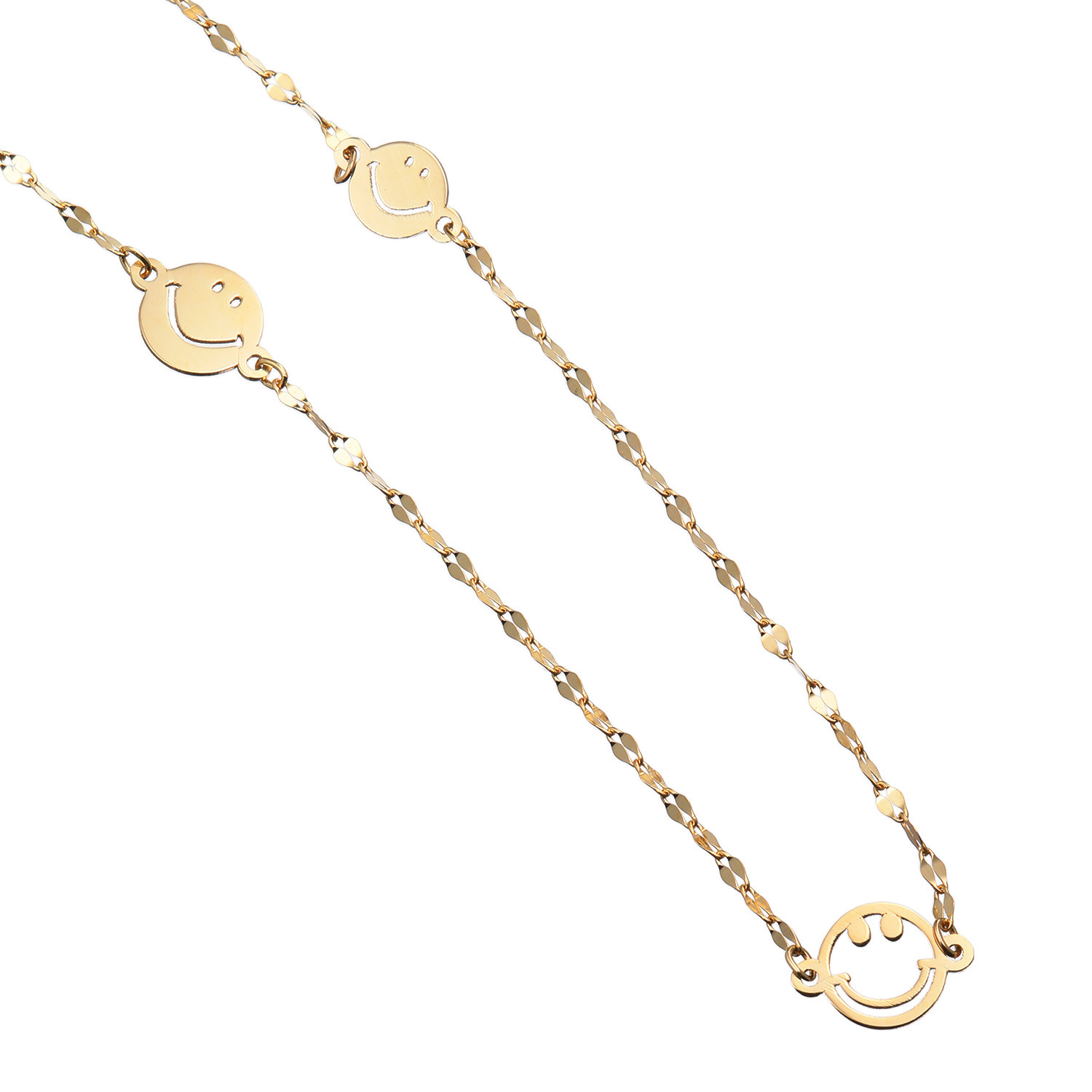 エクラプリュス １８Ｋ スマイルステーション ２ウェイ スーパーロングネックレス