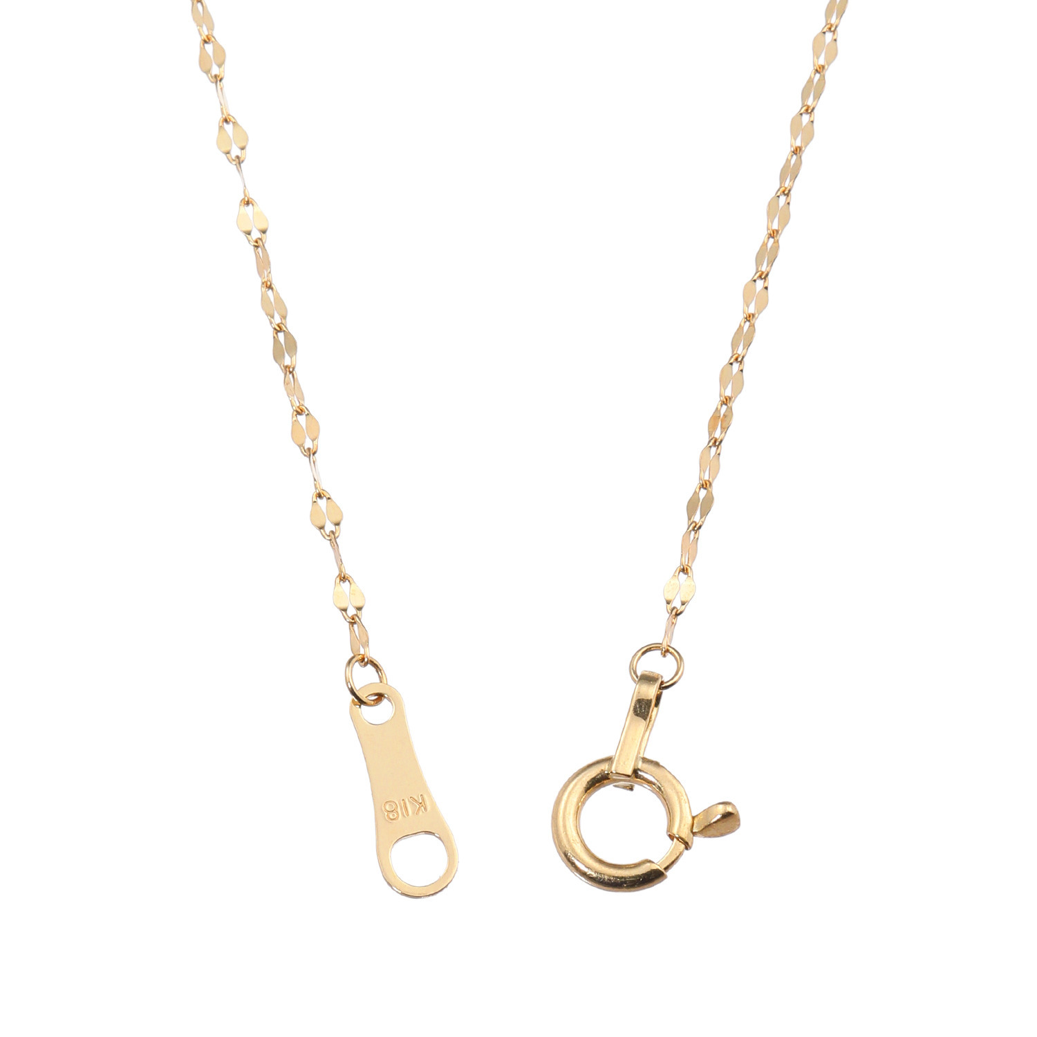 エクラプリュス １８Ｋ スマイルステーション ２ウェイ スーパーロングネックレス