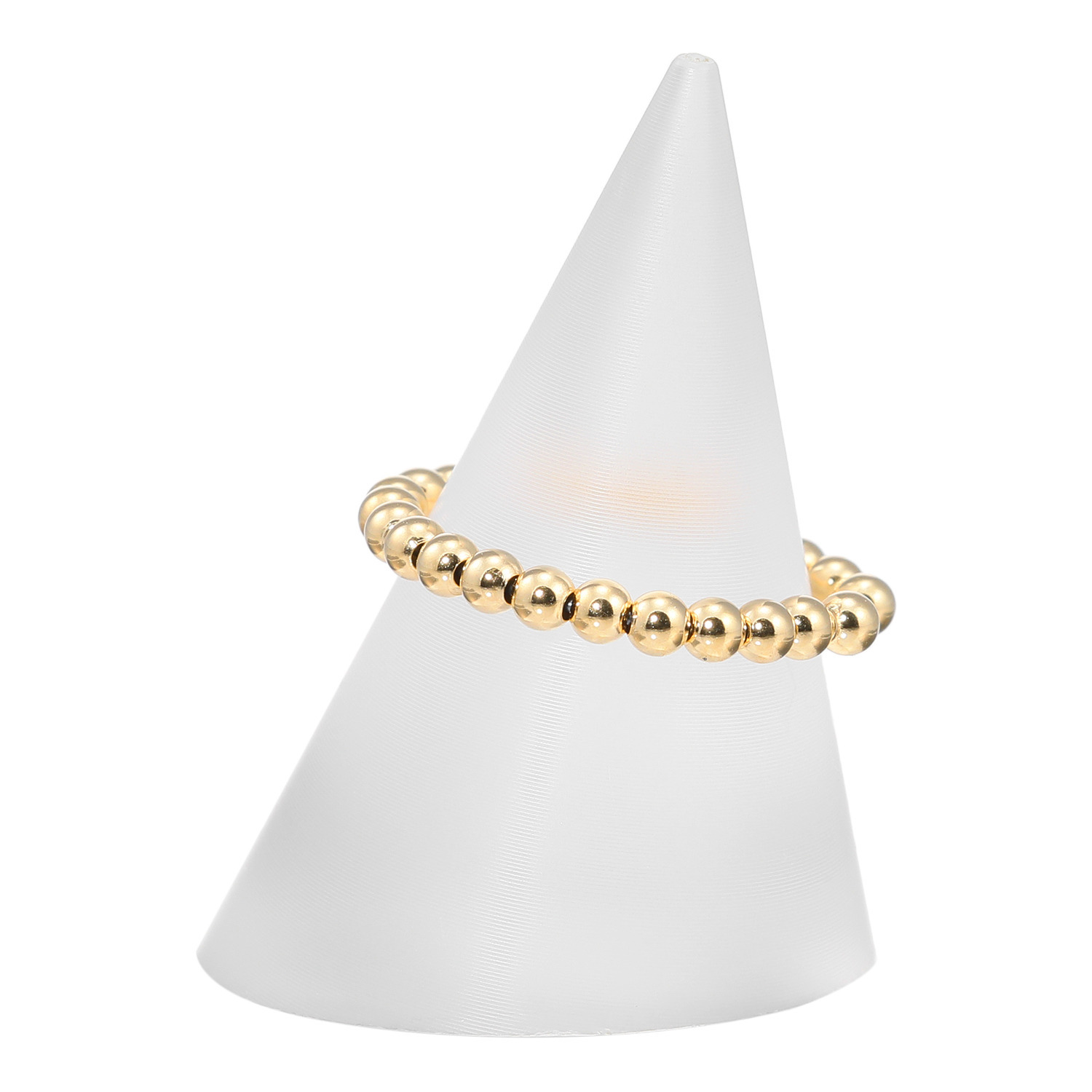 エクラプリュス １８Ｋ ドットデザイン フレキシブルリング