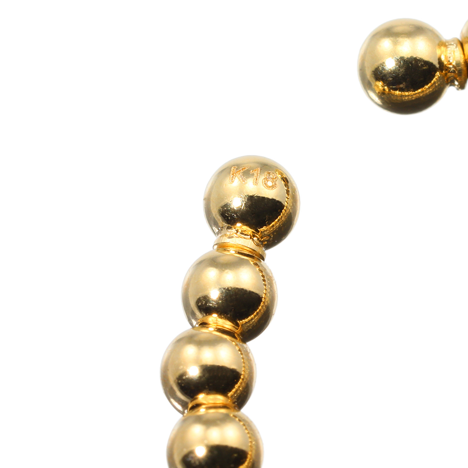 エクラプリュス １８Ｋ ドットデザイン フレキシブルリング