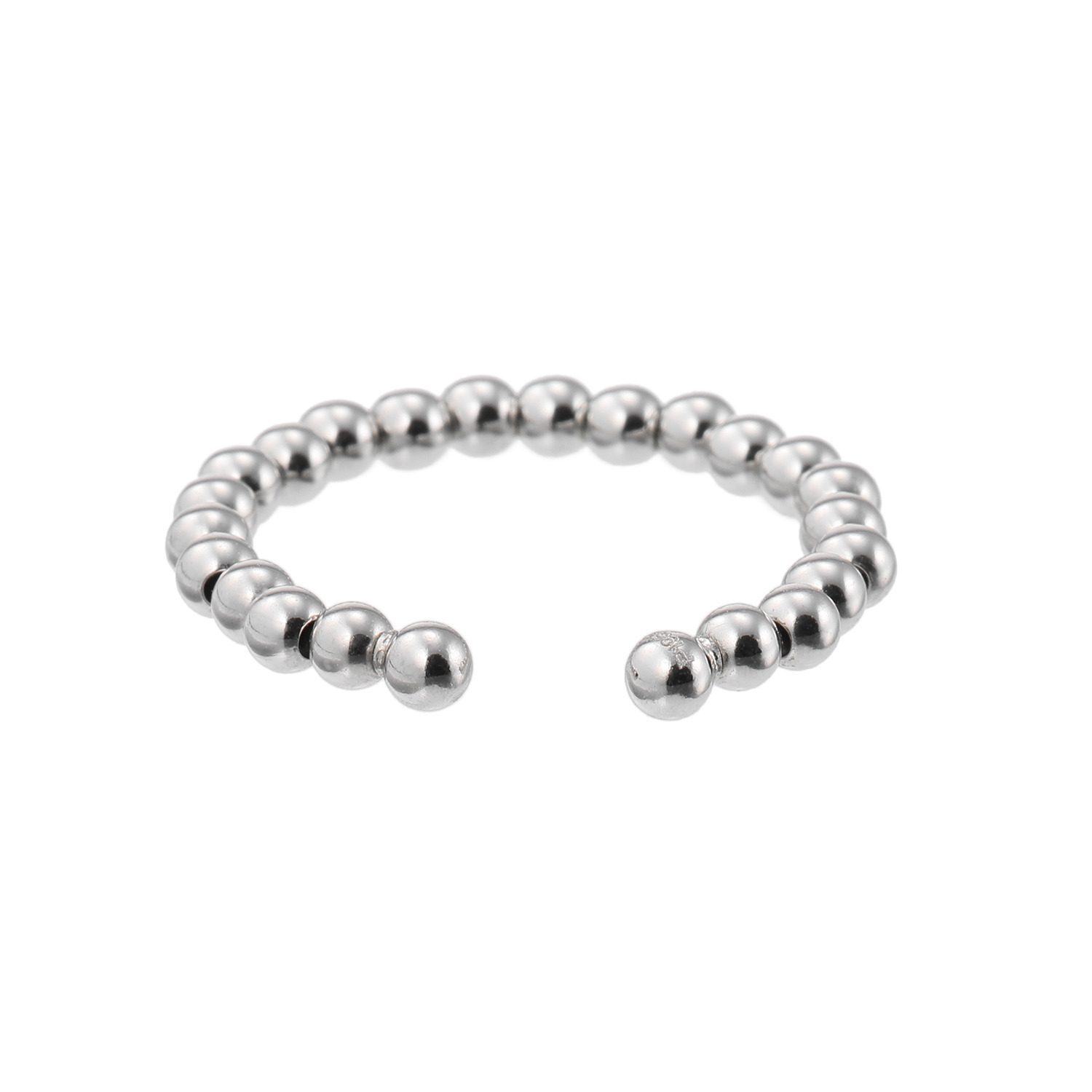 エクラプリュス プラチナ９５０ ドットデザイン フレキシブルリング