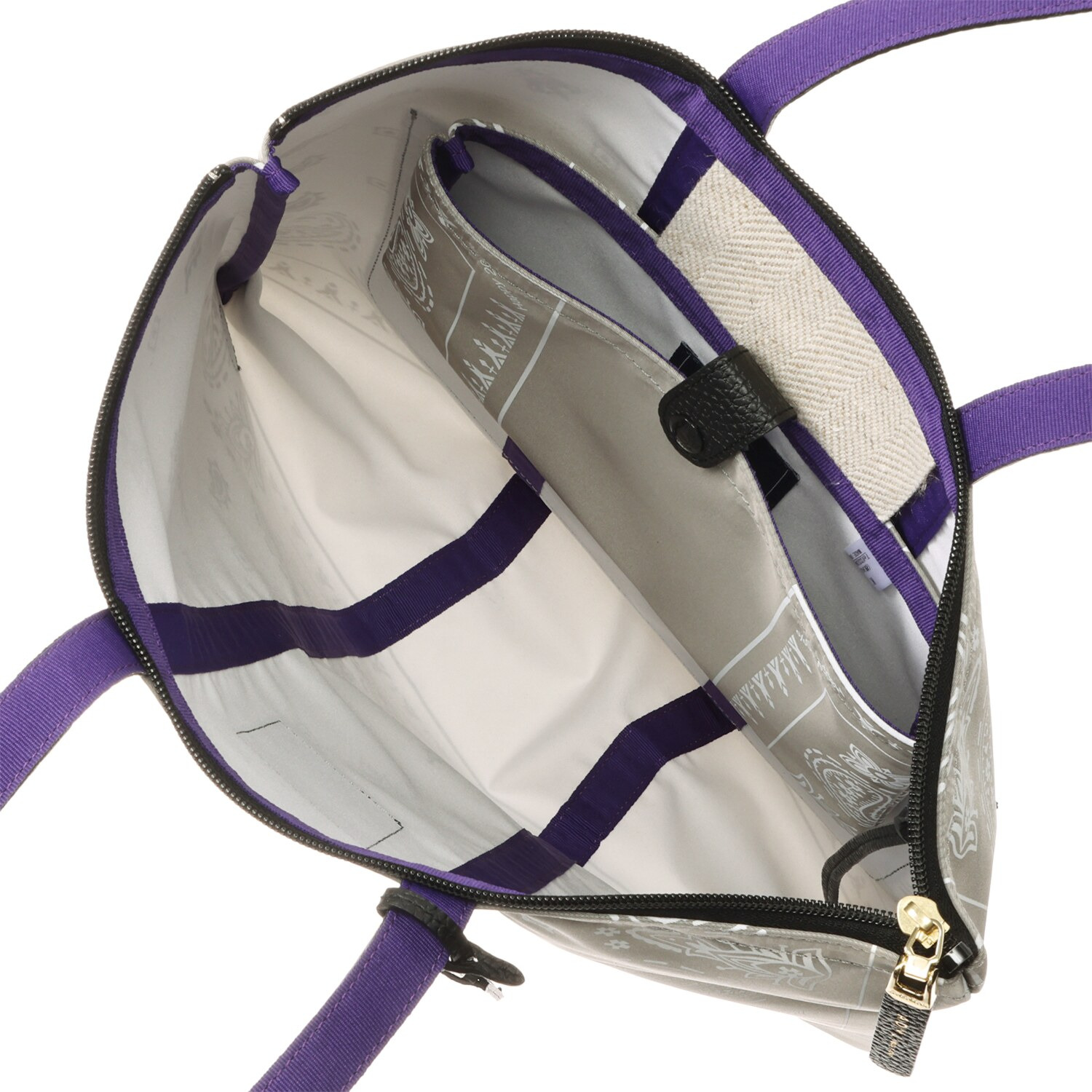 エーディーエムジェイ ナイロン バンダナプリント サブバッグ